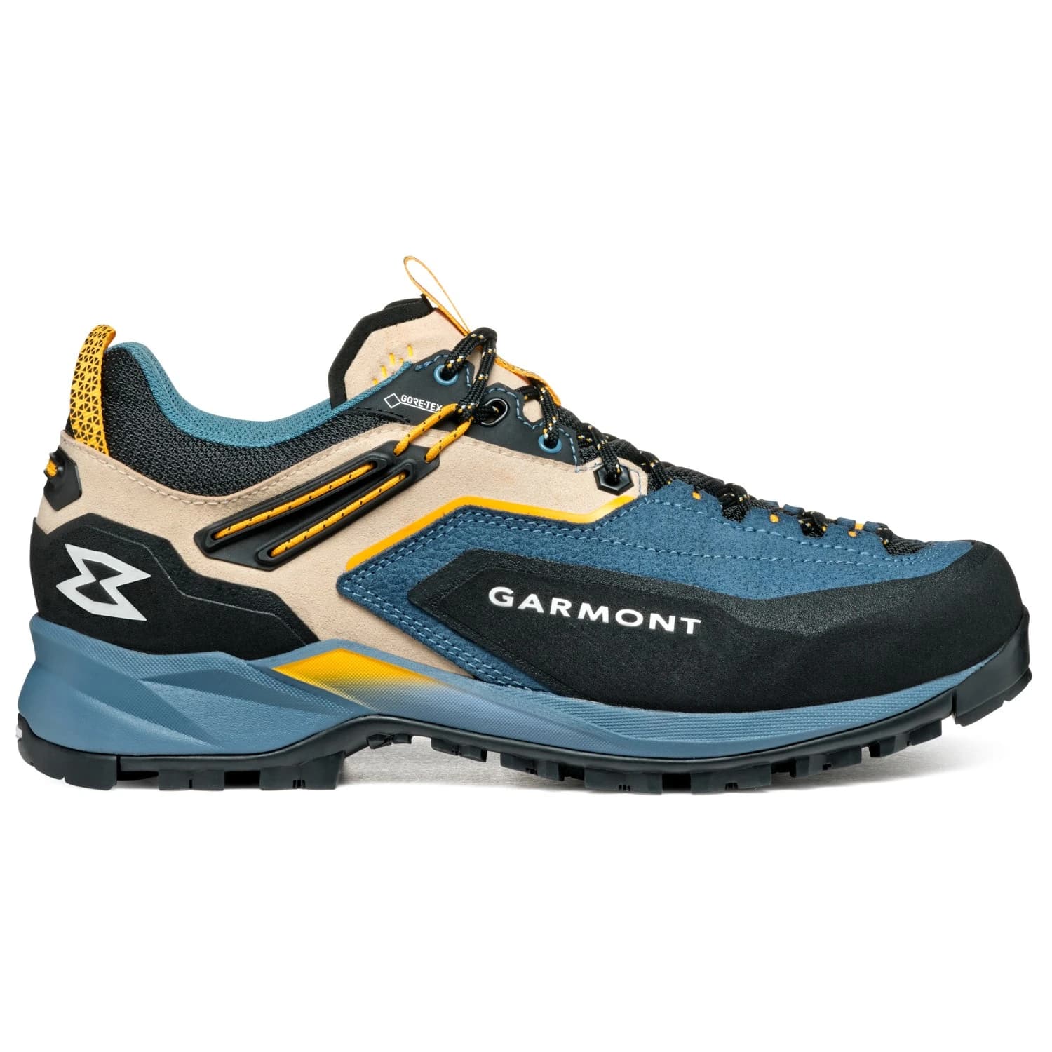 Мъжки апроуч обувки Garmont Akron GTX Approach shoes - Fin Blue / Citrus Orange