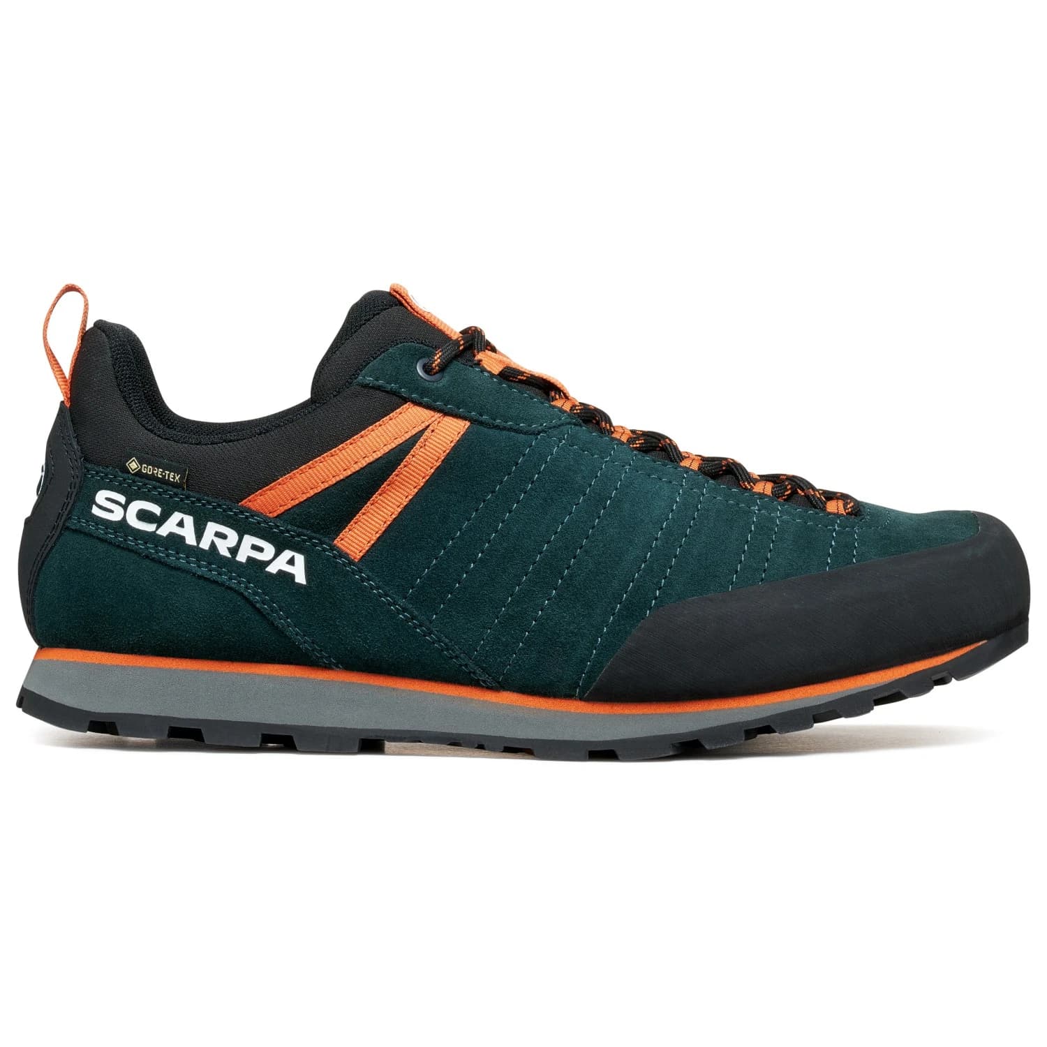Мъжки апроуч обувки Scarpa Crux 2 GTX Approach shoes - Petrol / Rust Orange