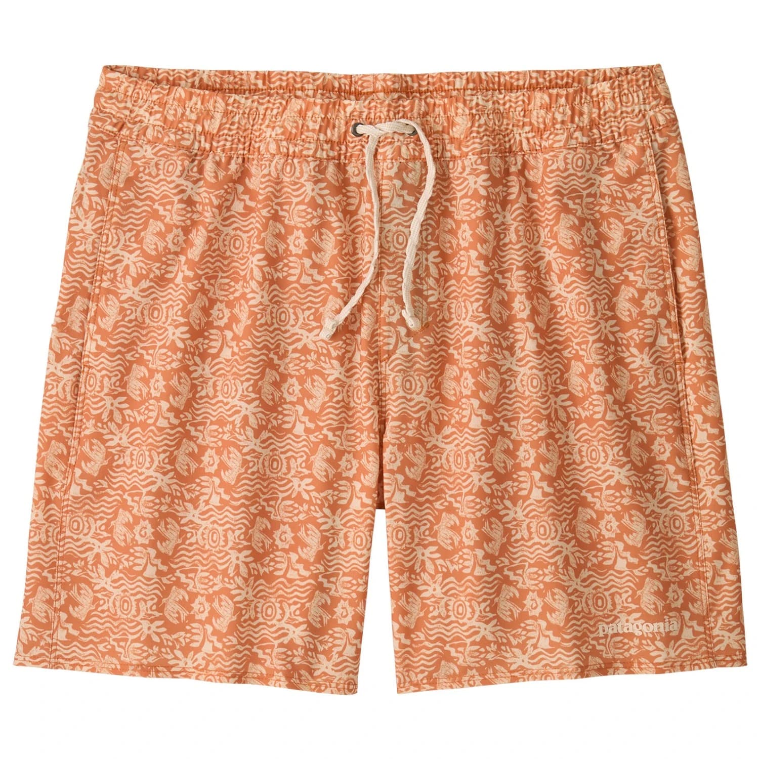 Бордшорт Patagonia Hydropeak Volley Shorts Boardshorts - Mountain Breeze: Sunset Orange