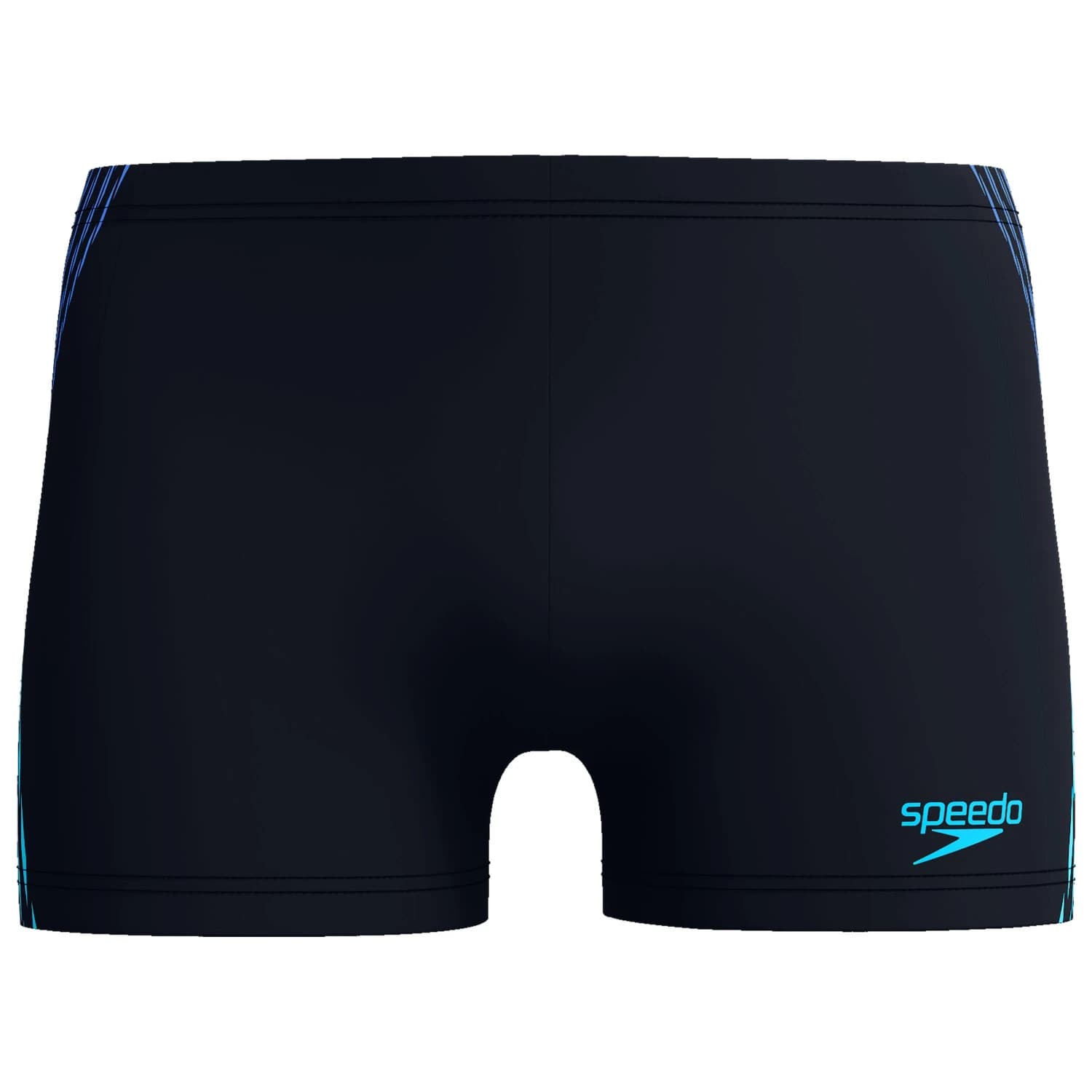 Мъжки бански слипове Speedo Tech Panel Aquashort Swim brief - Black / Cobalt Pop