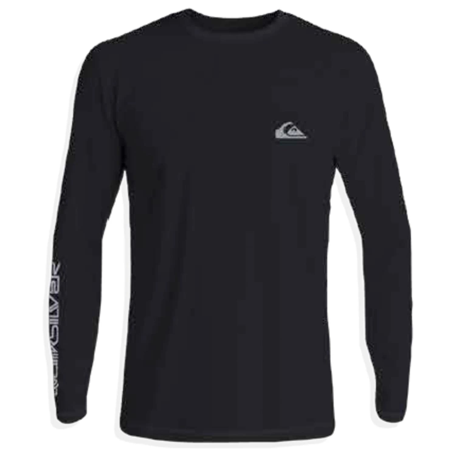 Мъжка плажна тениска от ликра Quiksilver Everyday Surf Tee L/S Lycra - Black