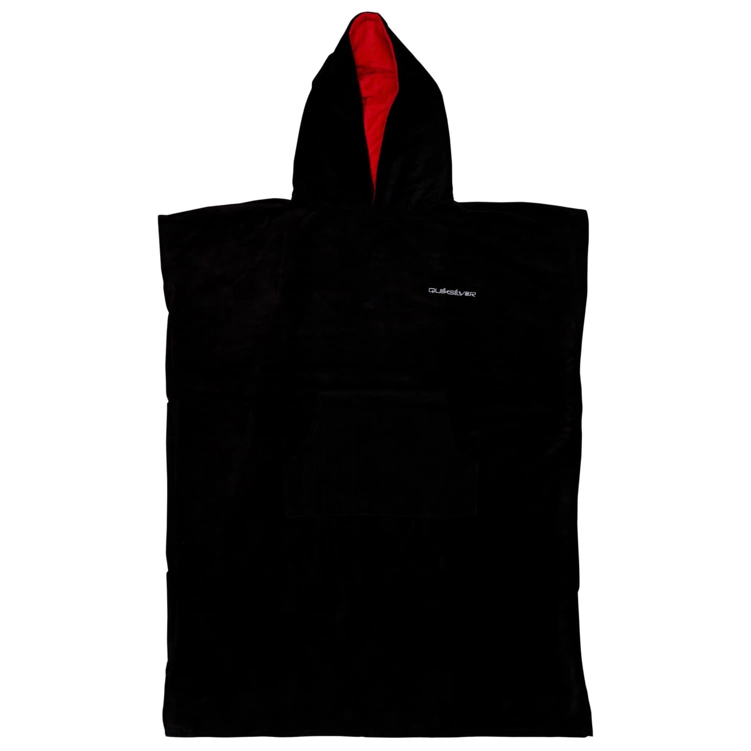 Мъжко пончо за сърф Quiksilver Hoody Towel Surf poncho - Black / Jet Black