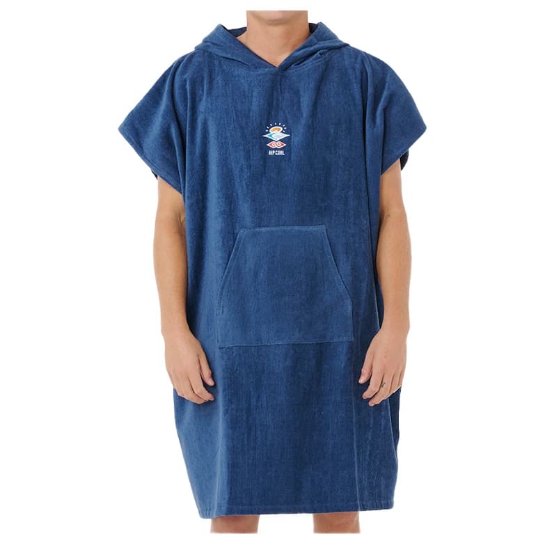Мъжко пончо за сърф Rip curl Logo Hooded Towel Surf poncho - Navy