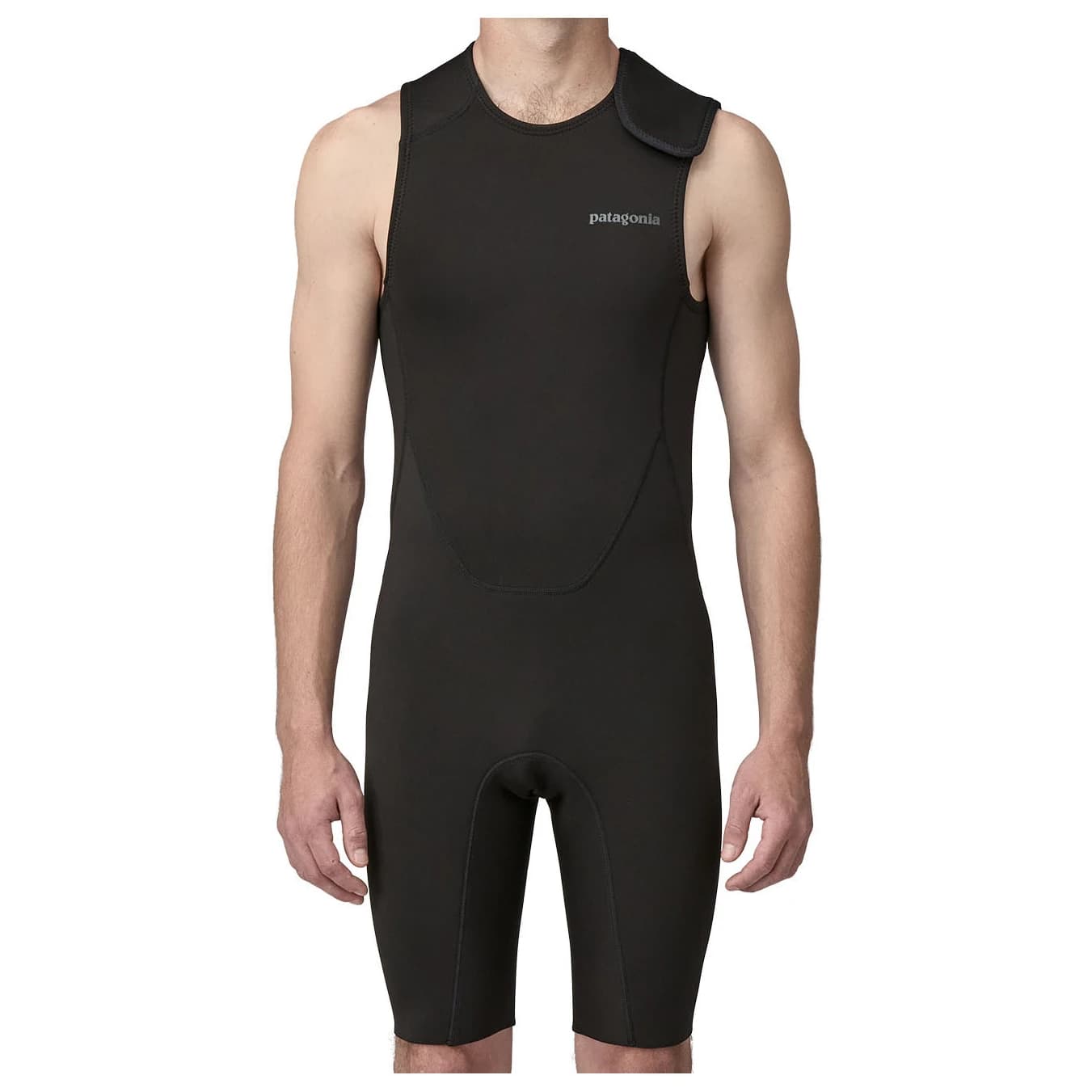 Мъжки неопренов костюм Patagonia Regulator Lite Short John Lycra - Black