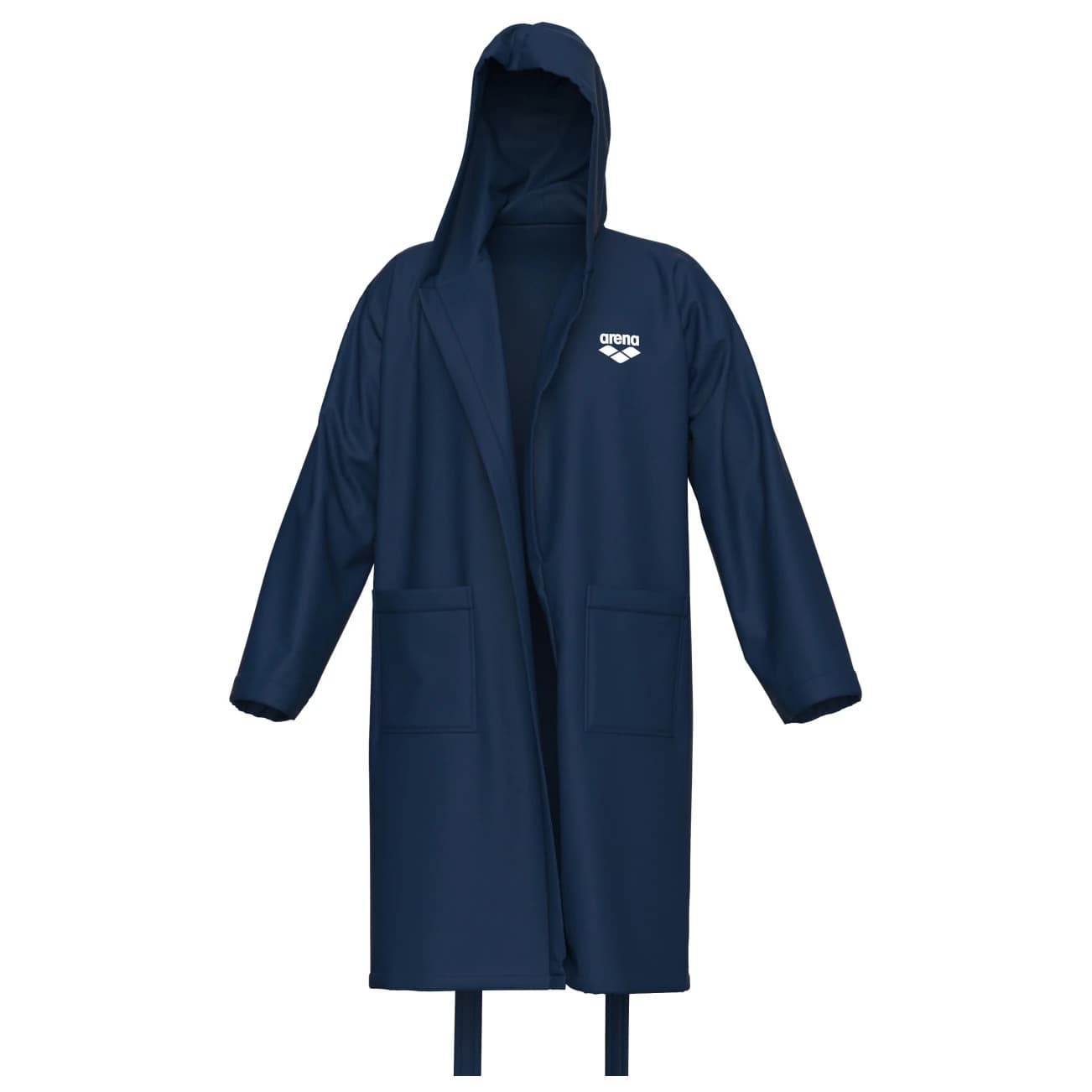 Халат Arena Compact Microfiber Robe Bathrobe - Navy / White