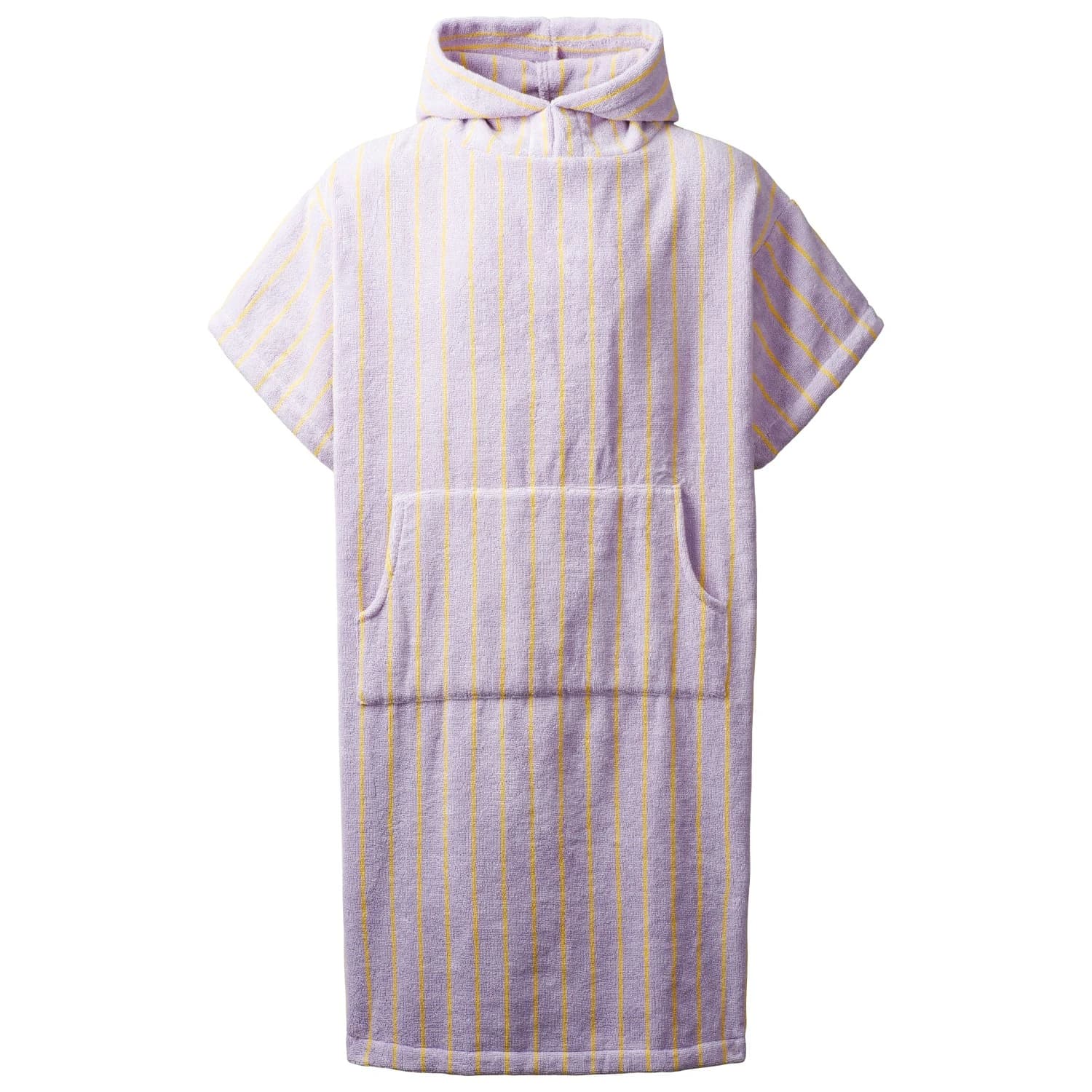 Пончо за сърф Bongusta Naram Poncho Surf poncho - Lilac / Neon Yellow