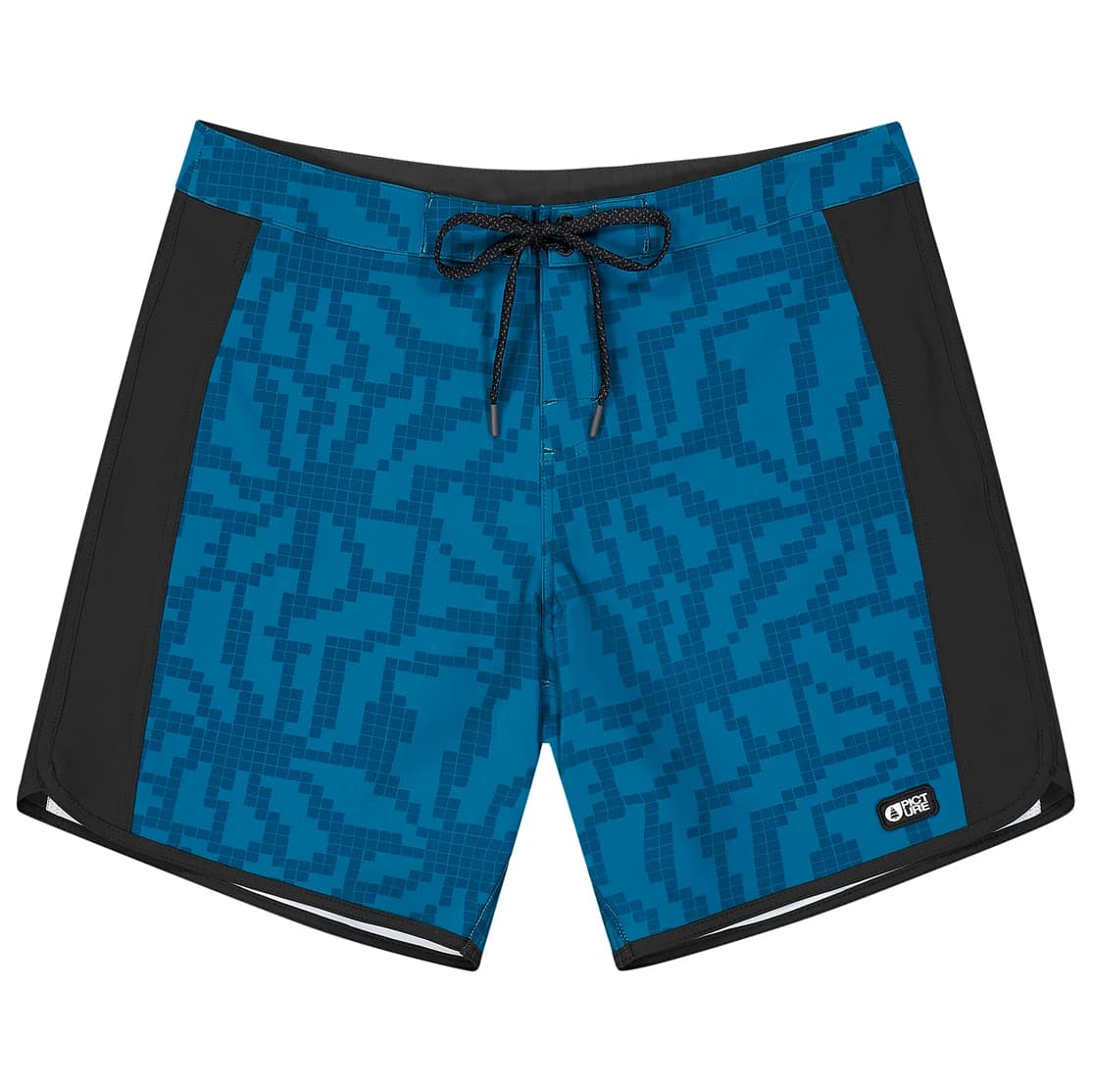 Мъжки бордшорт Picture Andy 17 Printed Boardshorts - Blue Flower Print