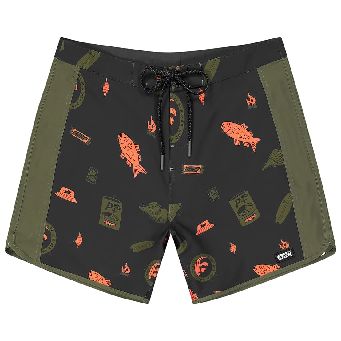 Мъжки бордшорт Picture Andy 17 Printed Boardshorts - Sea Rider Print