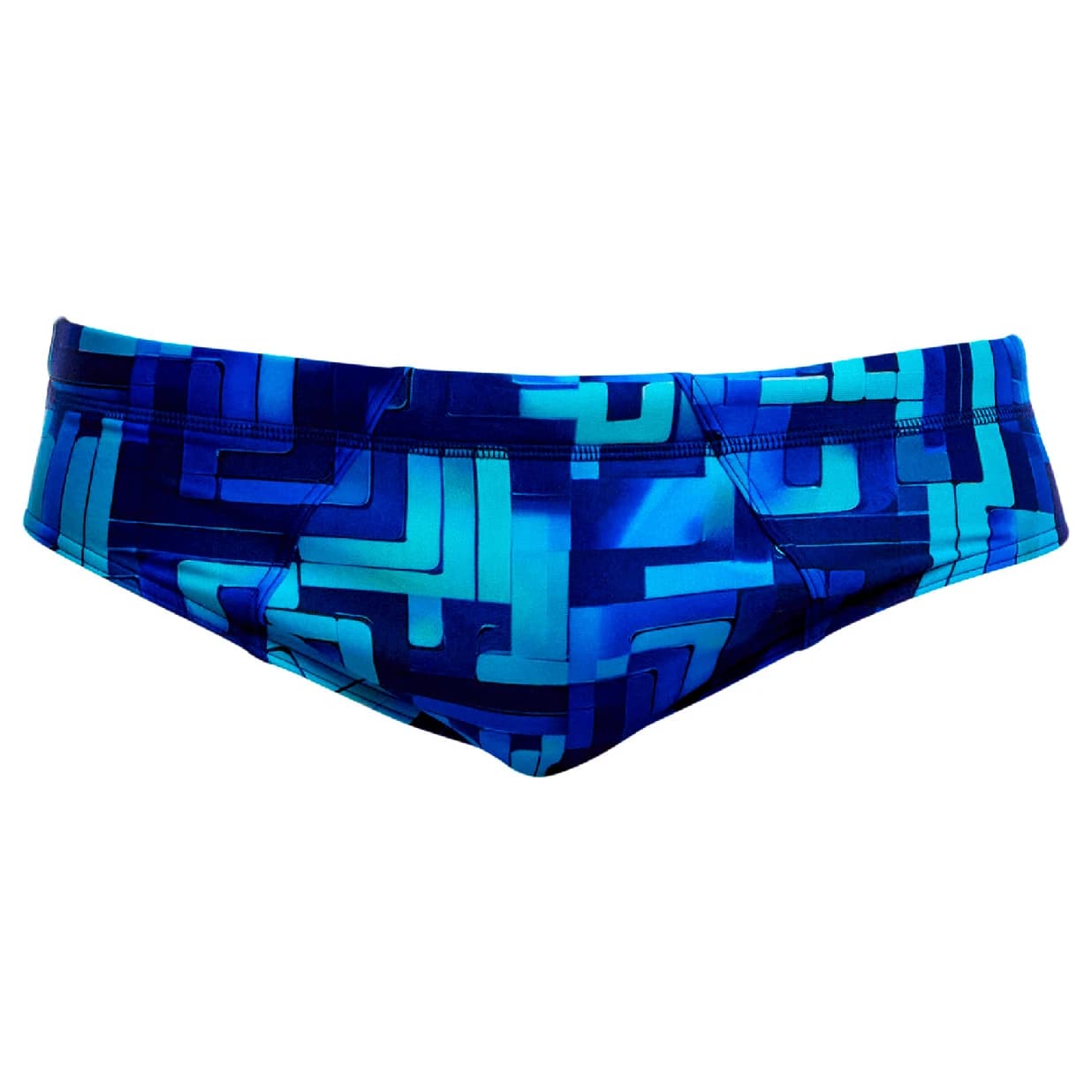 Мъжки бански слипове Funky Trunks Seamed Briefs Swim brief - You Blued
