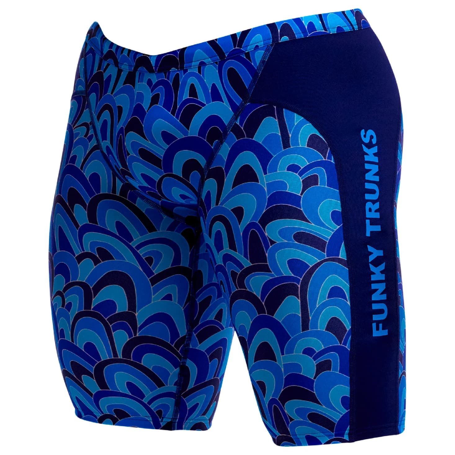 Мъжки бански слипове Funky Trunks Training Jammers Swim brief - Hill Billy Blues
