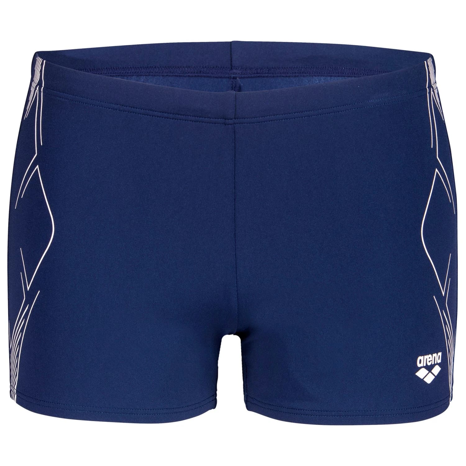 Мъжки бански слипове Arena Graphic Swim Short Stripes Swim brief - Navy / White