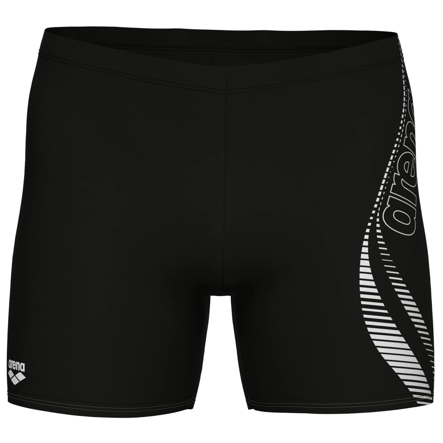 Мъжки бански слипове Arena Path Swim Mid Jammer Swim brief - Back / White