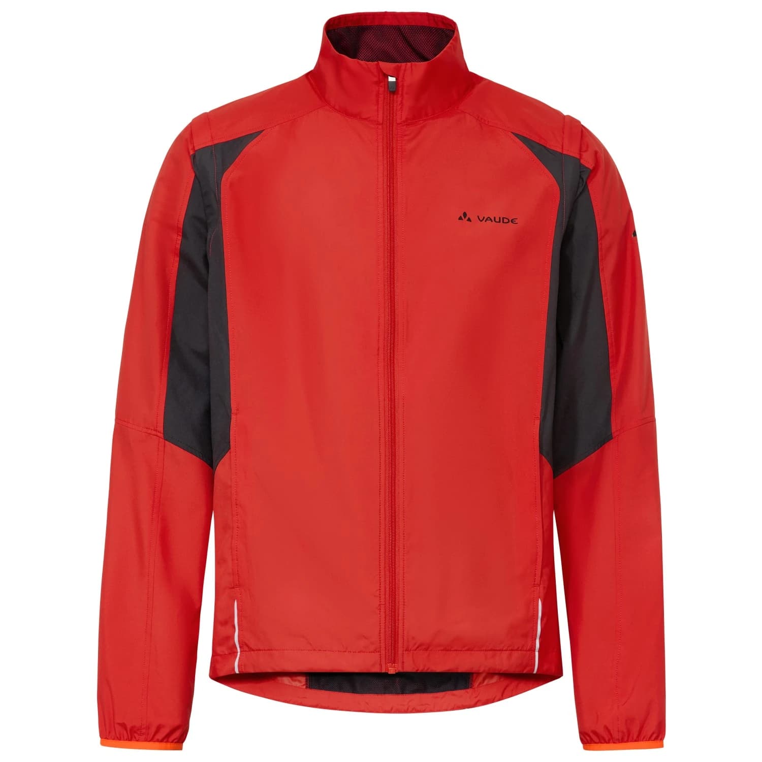 Мъжко ветрозащитно яке за колоездене Vaude Dundee Classic ZO Jacket Cycling jacket - Mars Red