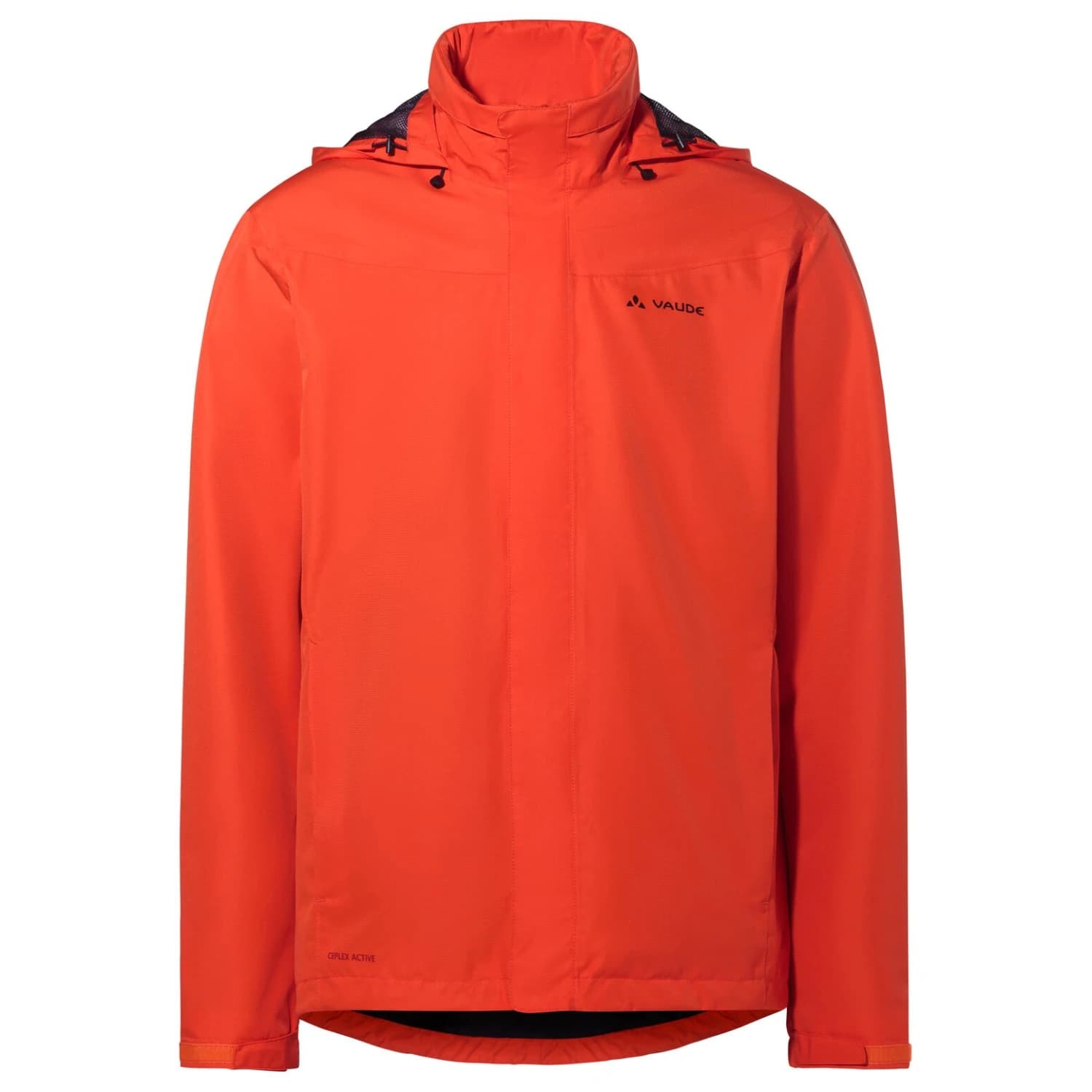 Мъжко водоустойчиво яке за колоездене Vaude Escape Bike Light Jacket Cycling jacket - Glowing Red / Black