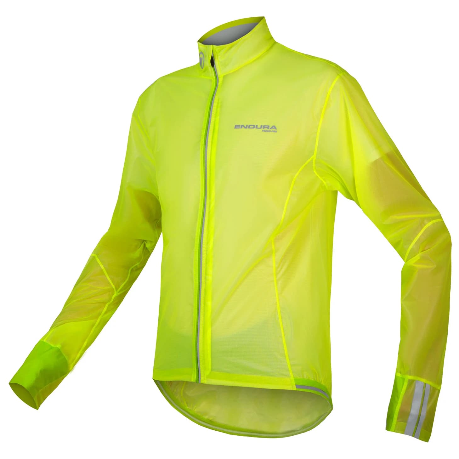 Мъжко водоустойчиво яке за колоездене Endura FS260-Pro Adrenaline Race Cape II Cycling jacket - Neon Yellow