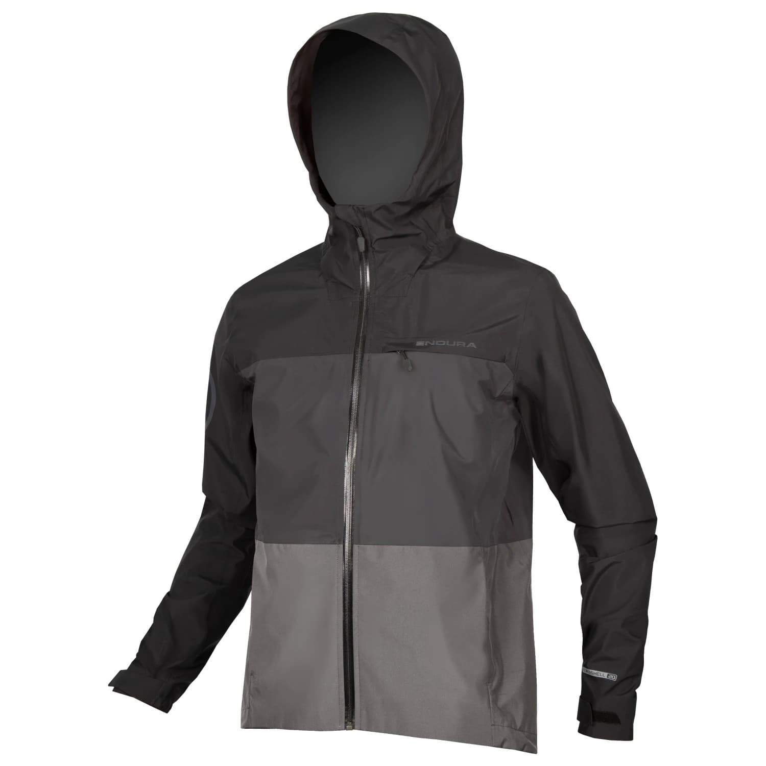 Мъжко водоустойчиво яке за колоездене Endura SingleTrack Jacket II Cycling jacket - Matt Black