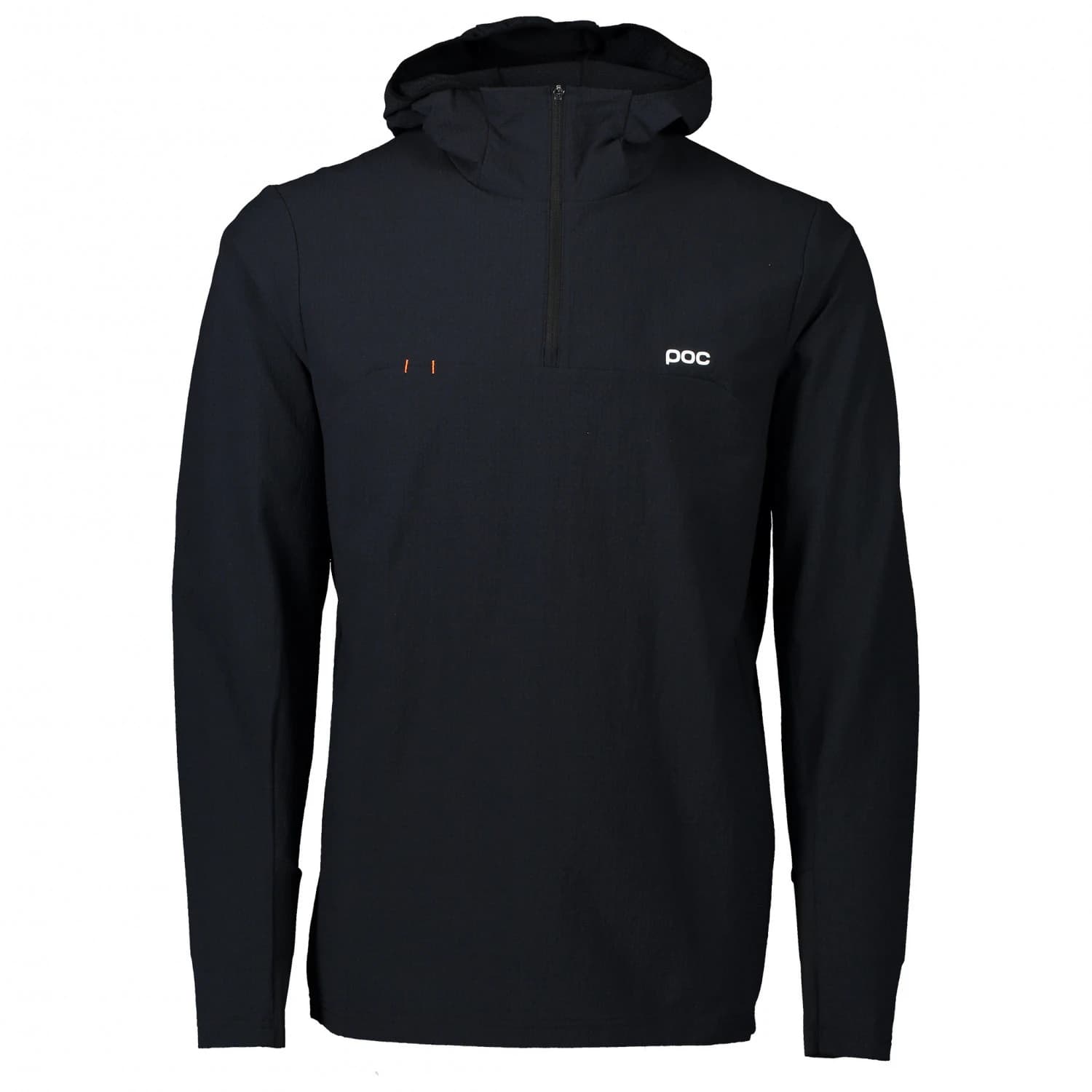 Мъжко ветрозащитно яке за колоездене POC Mantle Thermal Hoodie Cycling jacket - Uranium Black