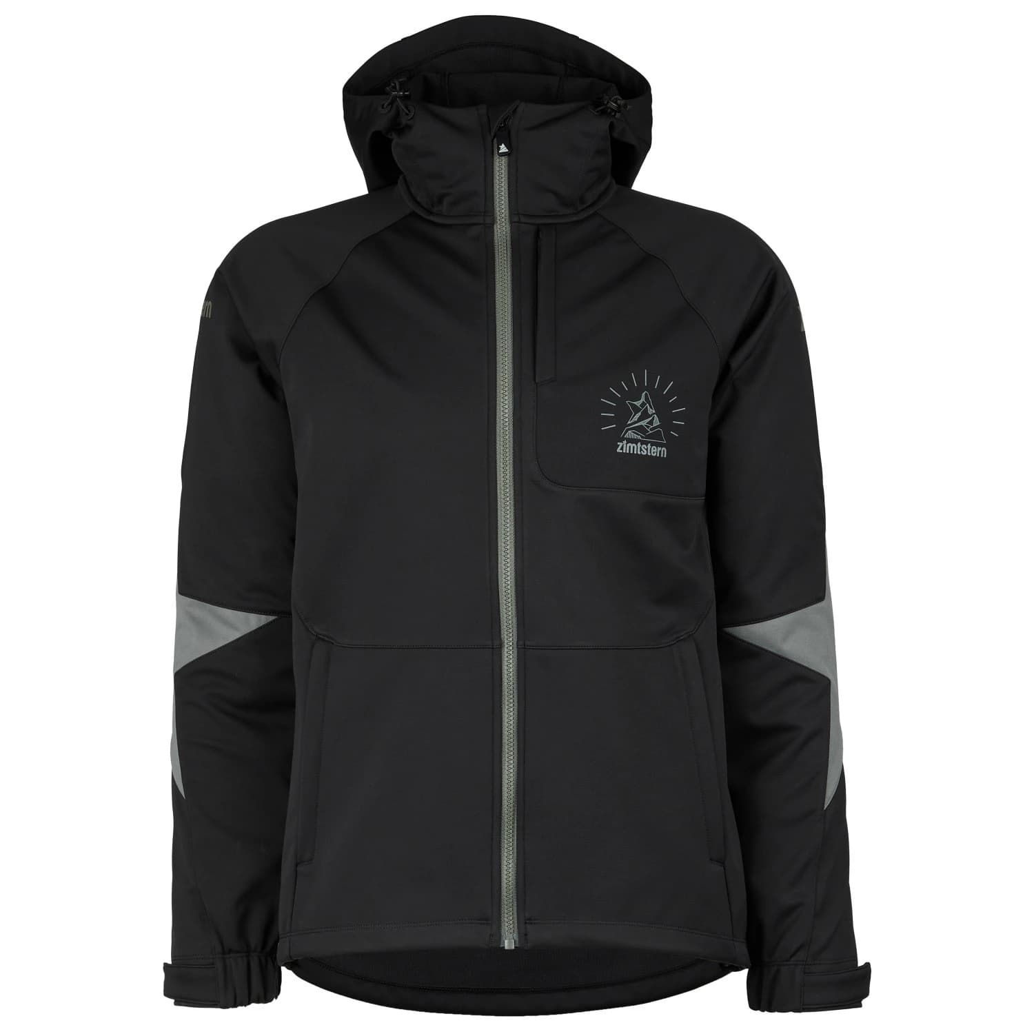 Ветрозащитно яке за колоездене Zimtstern Shelterz Jacket Cycling jacket - Pirate Black / Gun Metal