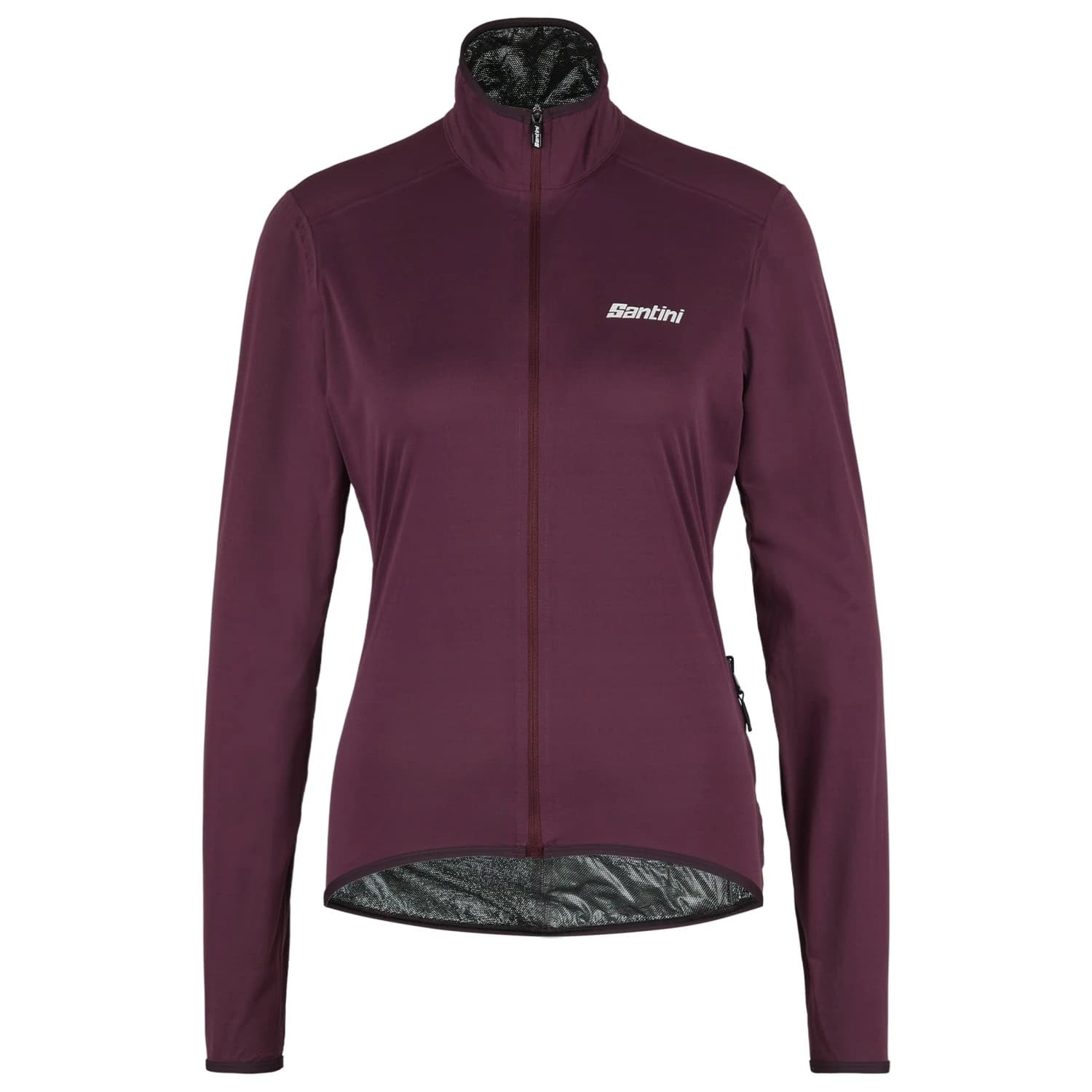 Мъжко водоустойчиво яке за колоездене Santini Guard Nimbus Cycling jacket - Burgundy