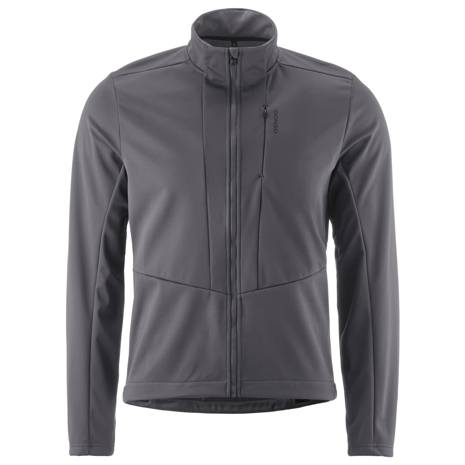 Мъжко термо яке за колоездене Gonso Adventure Jacket Softshell Cycling jacket - Mercury Grey