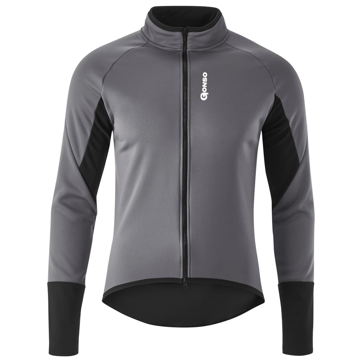 Мъжко термо яке за колоездене Gonso Road Jacket Softshell Cycling jacket - Mercury Grey