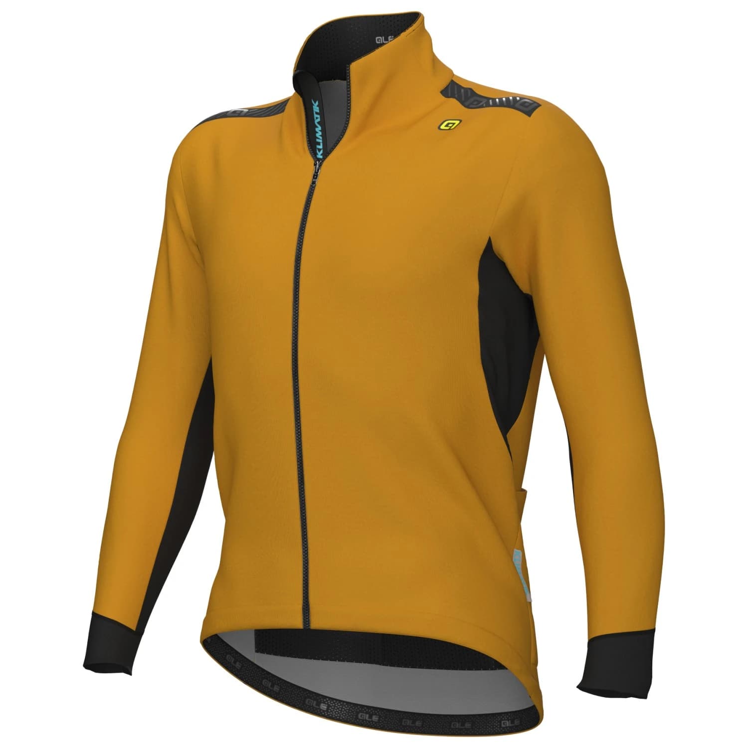 Мъжко водоустойчиво яке за колоездене Alé Klimatik K-Tornado Jacket Cycling jacket - Ginger