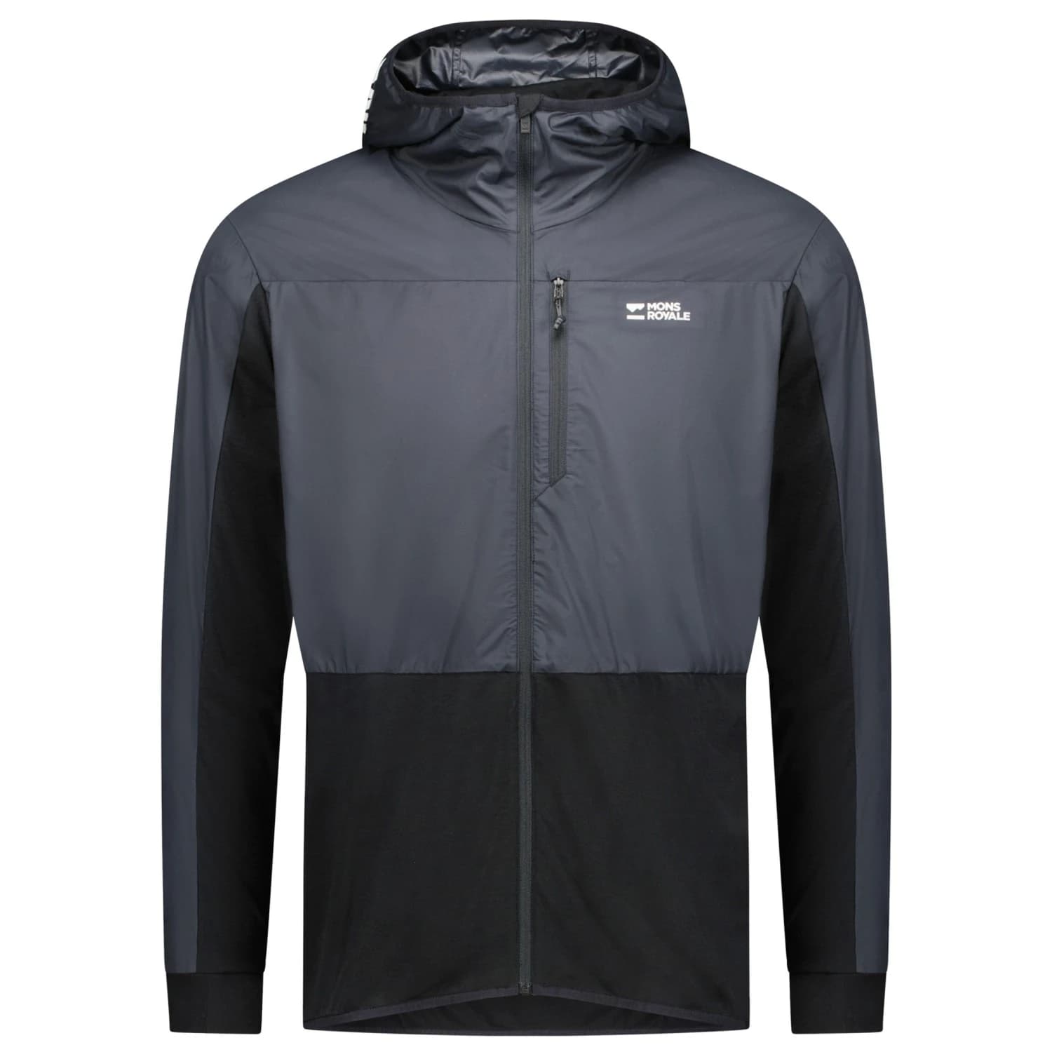 Мъжко ветрозащитно яке за колоездене Mons Royale Diversion Merino Wind Jacket Cycling jacket - Black