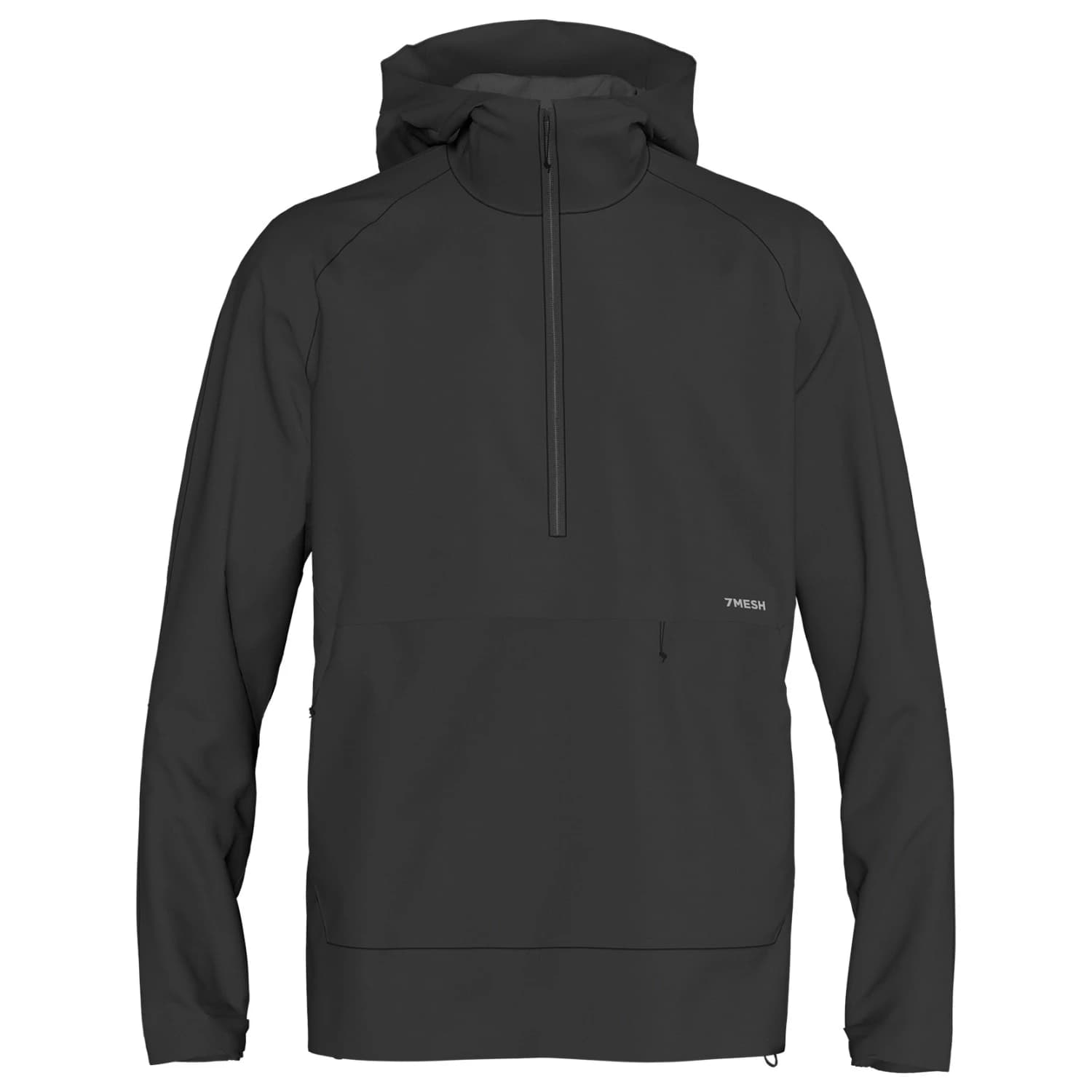 Мъжко ветрозащитно яке за колоездене 7mesh Cache Anorak Cycling jacket - Black