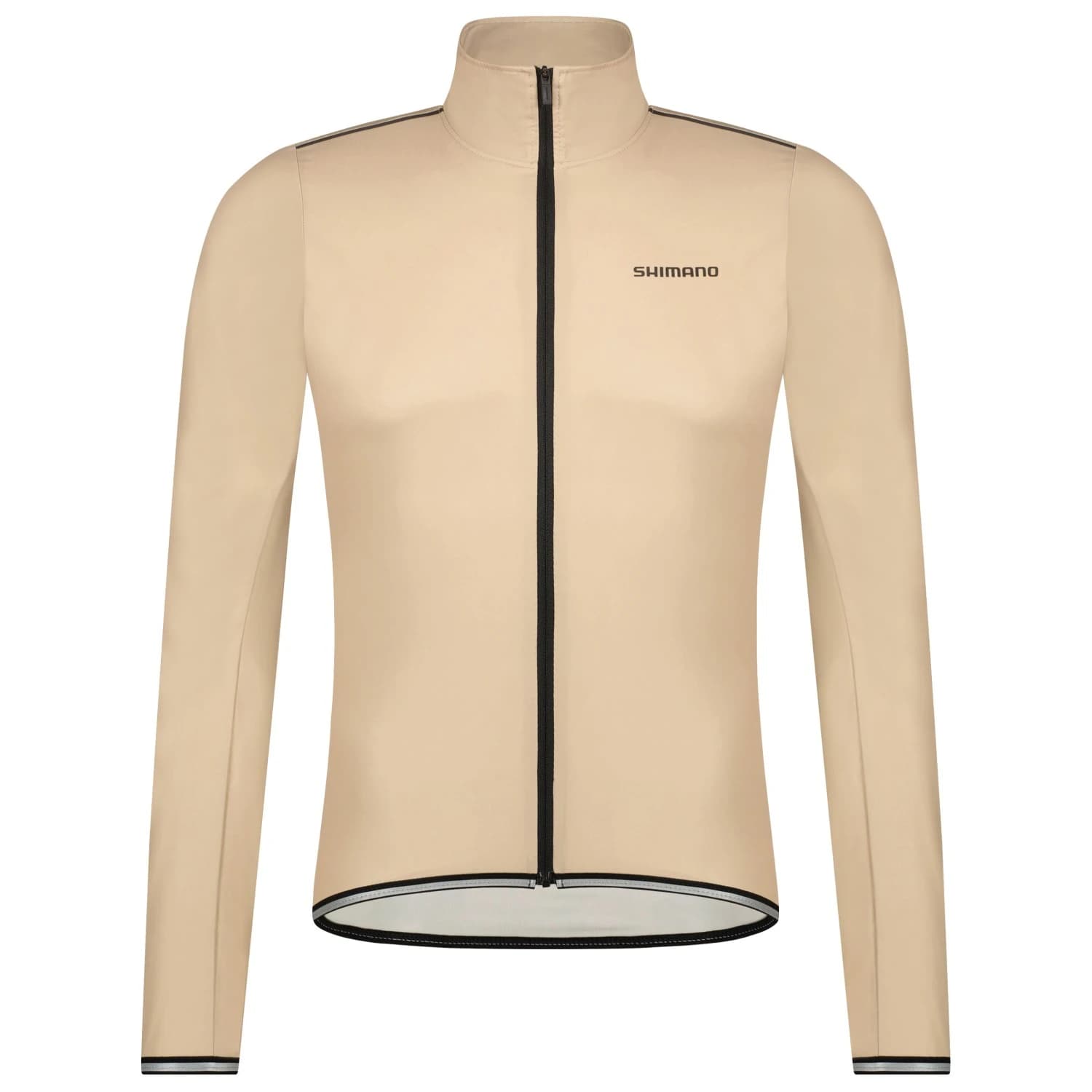 Ветрозащитно яке за колоездене Shimano Evolve No Season Windbreaker Cycling jacket - Beige