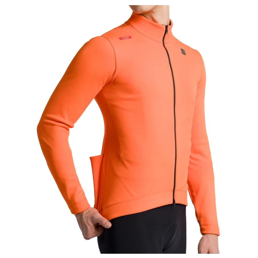 Ветрозащитно яке за колоездене Sportful Fiandre 2 Jacket Cycling jacket - Bright Orange