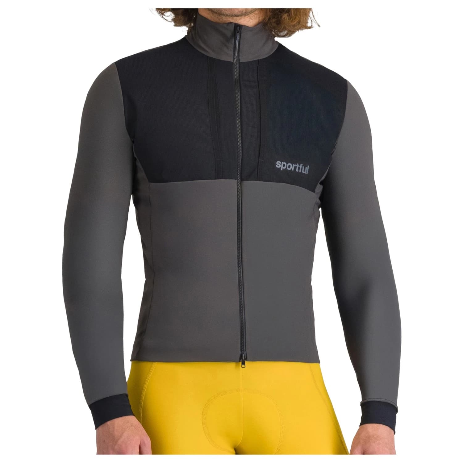 Мъжко термо яке за колоездене Sportful Supergiara 2 Jacket Cycling jacket - Black Oyster