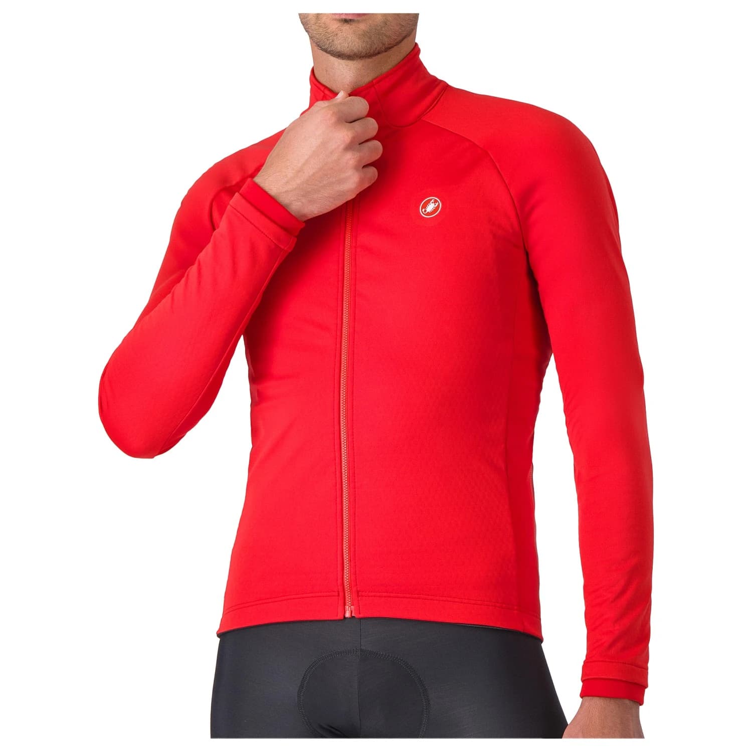 Мъжко ветрозащитно яке за колоездене Castelli Competizione Jacket Cycling jacket - Red
