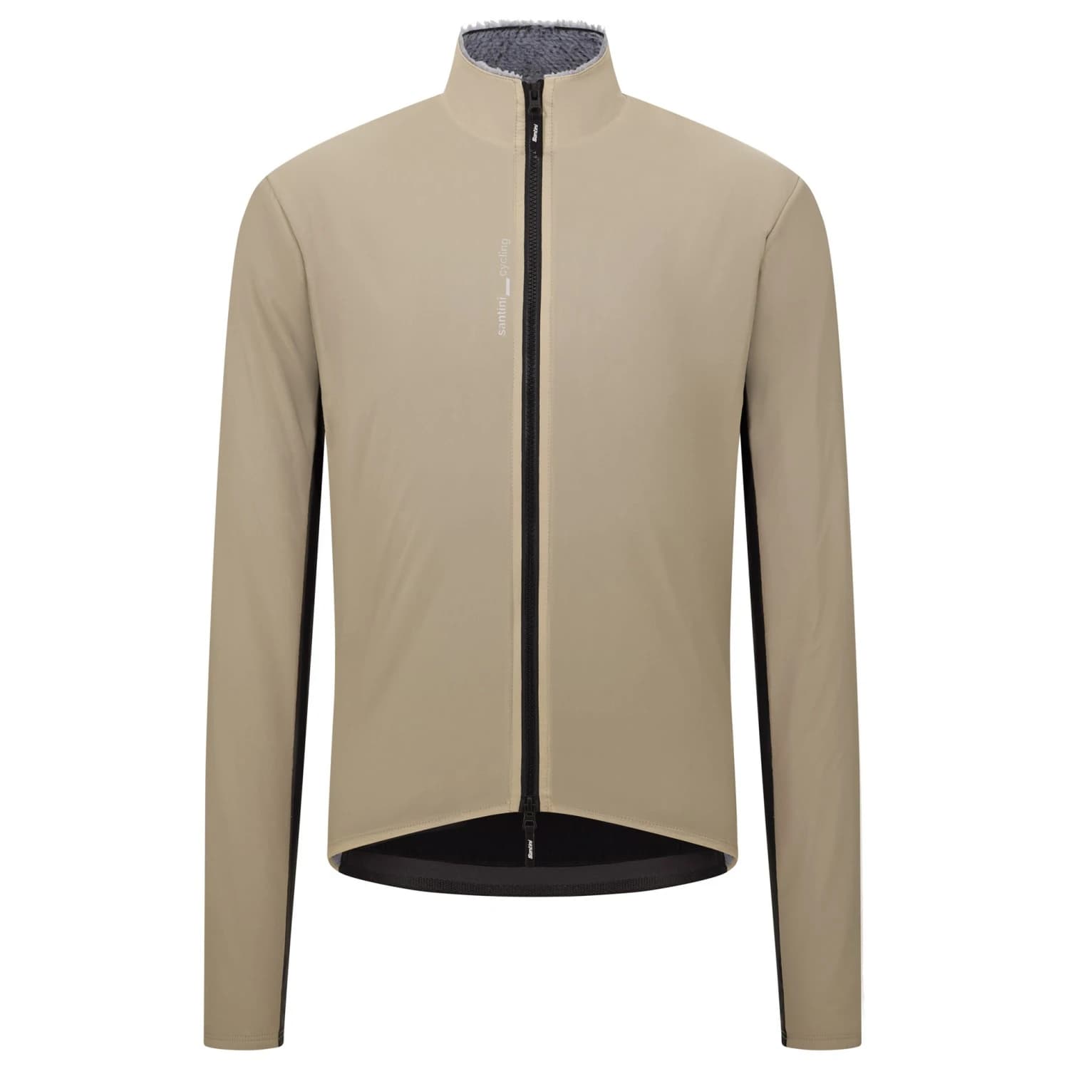 Термо яке за колоездене Santini Alpha Insulated Jacket Cycling jacket - Cappuccino