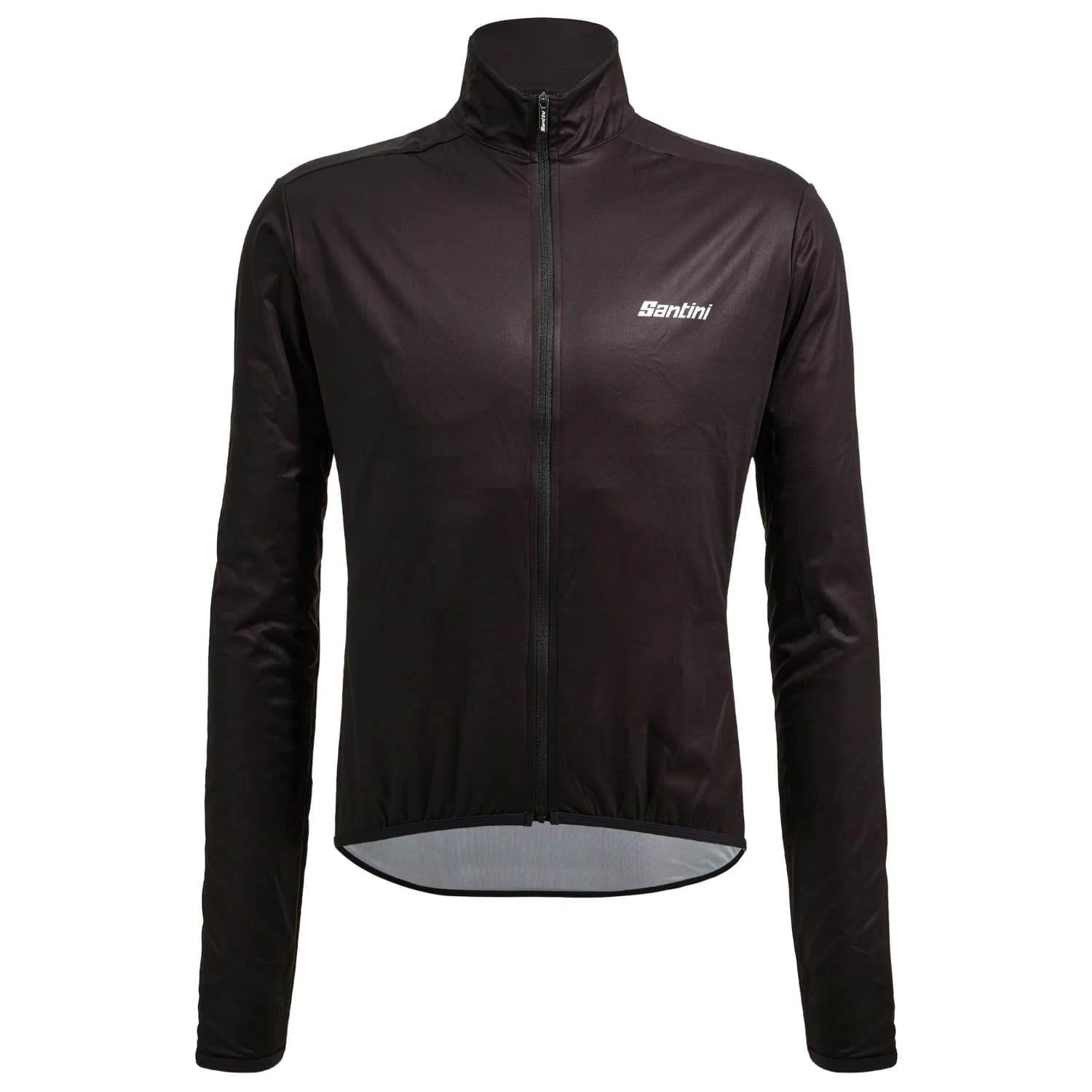 Ветрозащитно яке за колоездене Santini Packable Windbreaker Cycling jacket - Nero