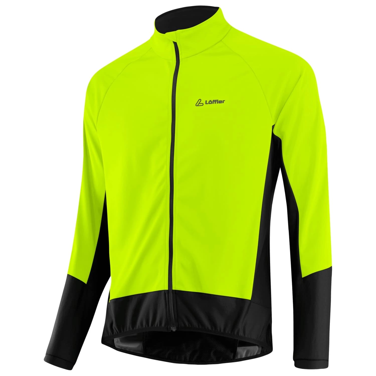 Мъжко ветрозащитно яке за колоездене Löffler Bike Jacket Alpha Airblocc Light Cycling jacket - Neon Yellow