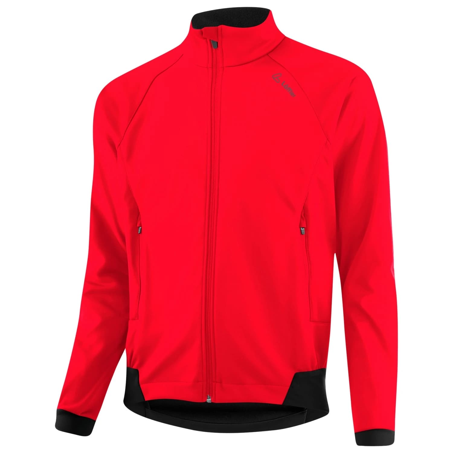 Мъжко термо яке за колоездене Löffler Bike Jacket Cosmo CF Airblocc Warm Cycling jacket - Red