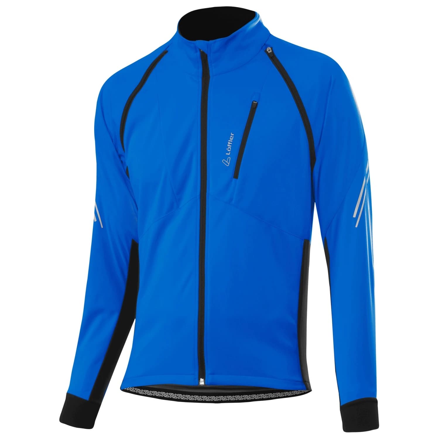 Мъжко ветрозащитно яке за колоездене Löffler Bike Zip-Off Jacket San Remo Airblocc Light Cycling jacket - Marin