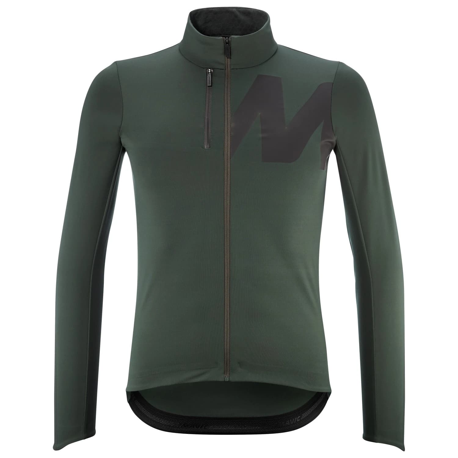Мъжко термо яке за колоездене Mavic Cosmic Pro Wind Jacket Cycling jacket - Christmas Green