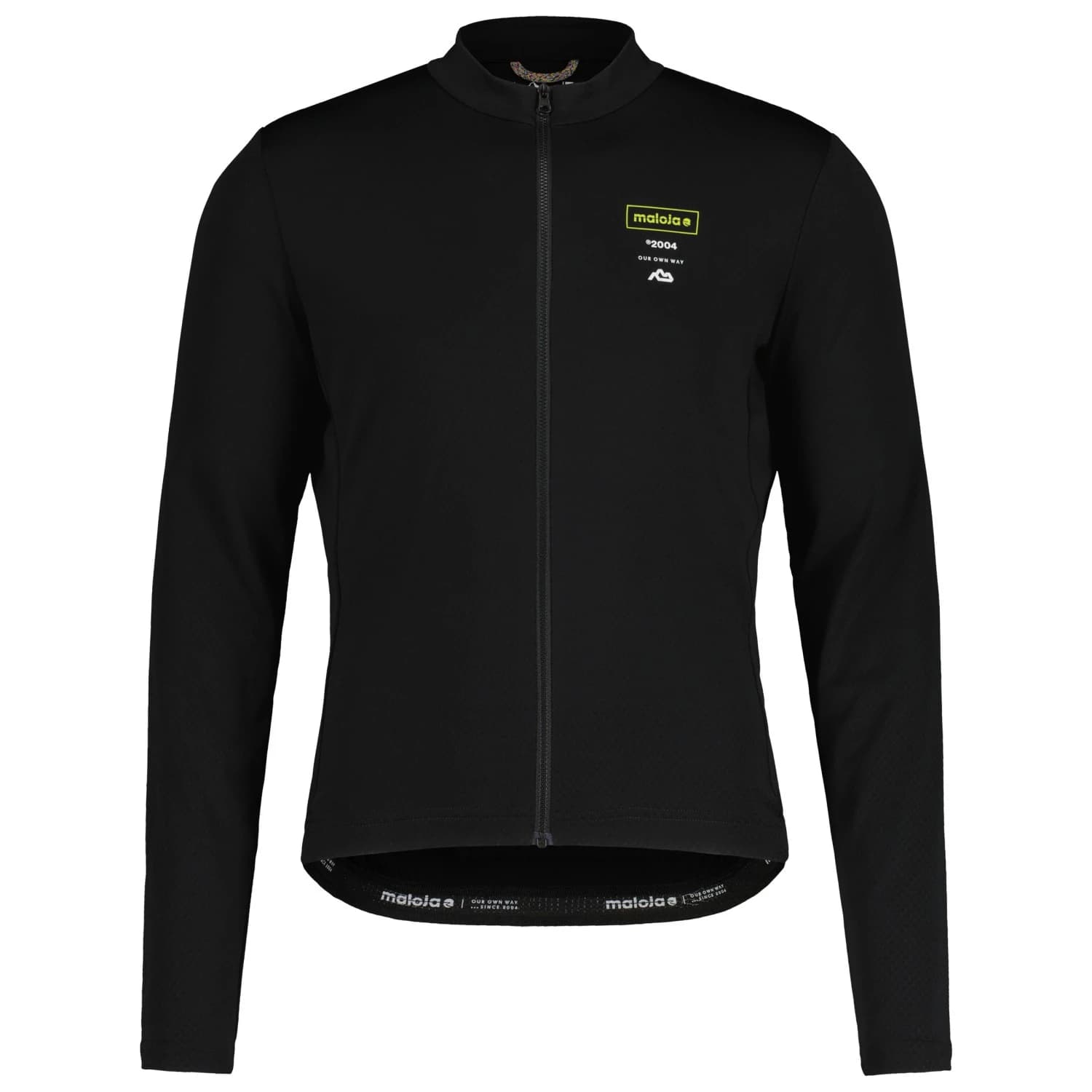 Мъжко ветрозащитно яке за колоездене Maloja EbroM. Cycling jacket - Deep Black