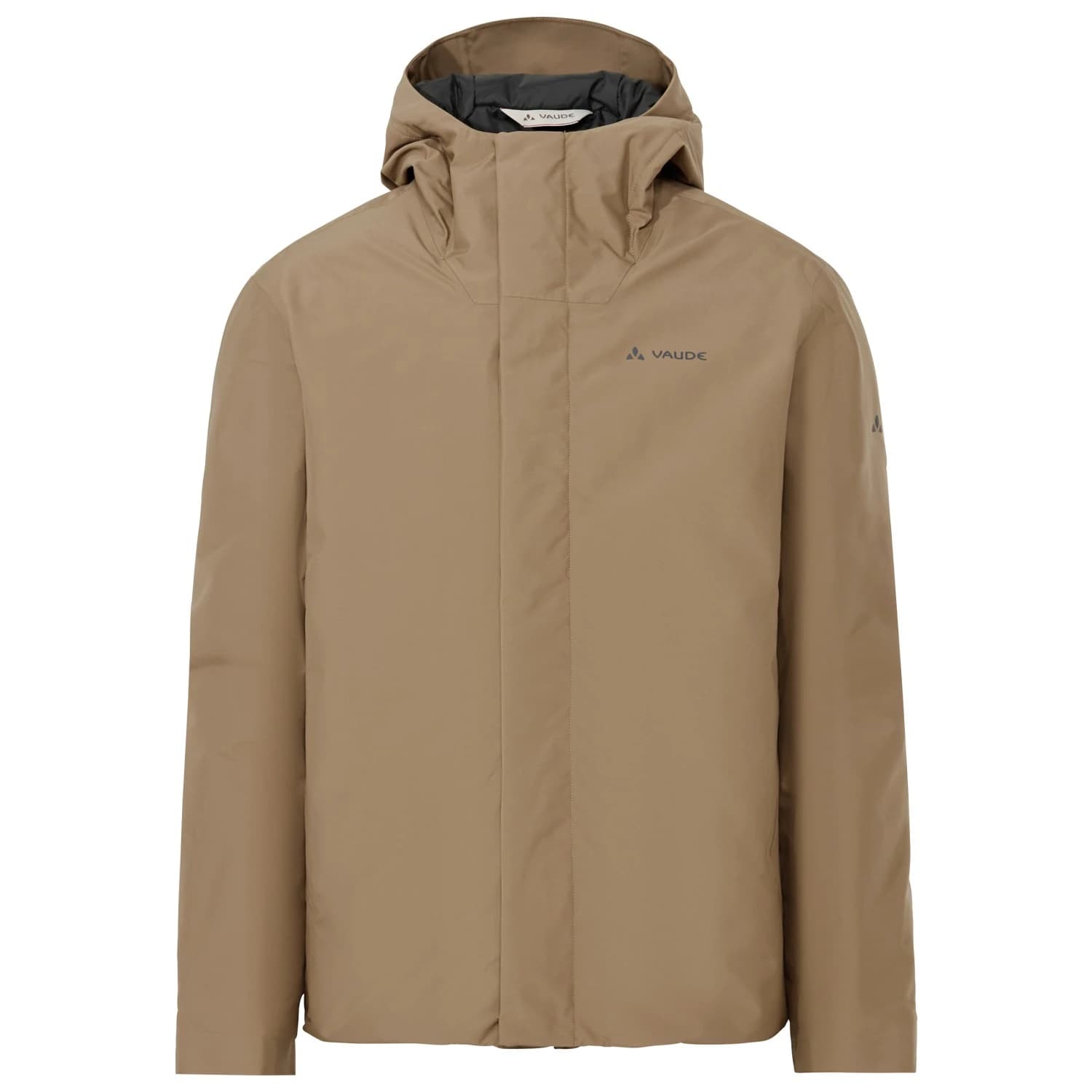 Водоустойчиво яке за колоездене Vaude Cyclist Warm Rain Jacket II Cycling jacket - Oat