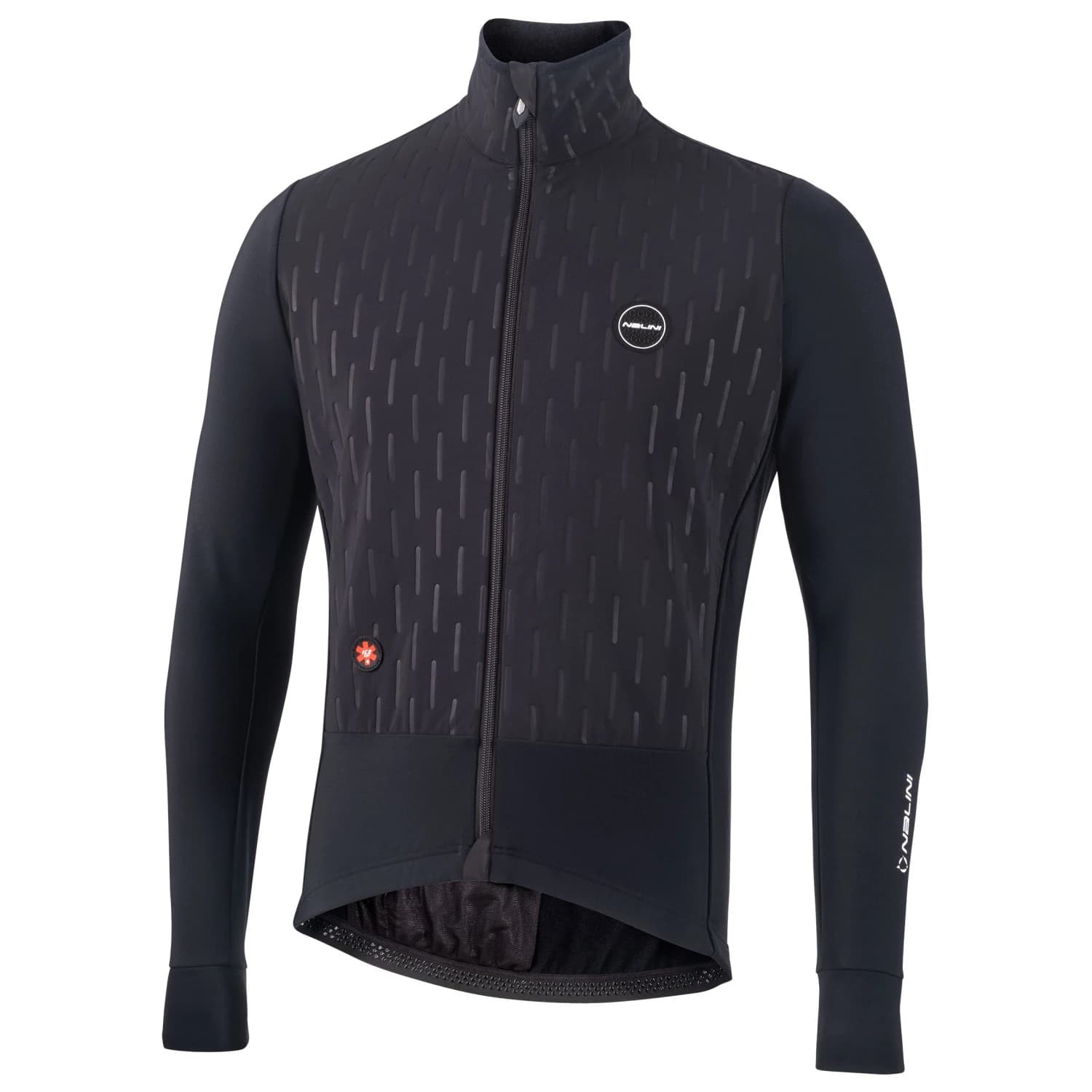Мъжко термо яке за колоездене Nalini HP Embossed Jacket Cycling jacket - Black
