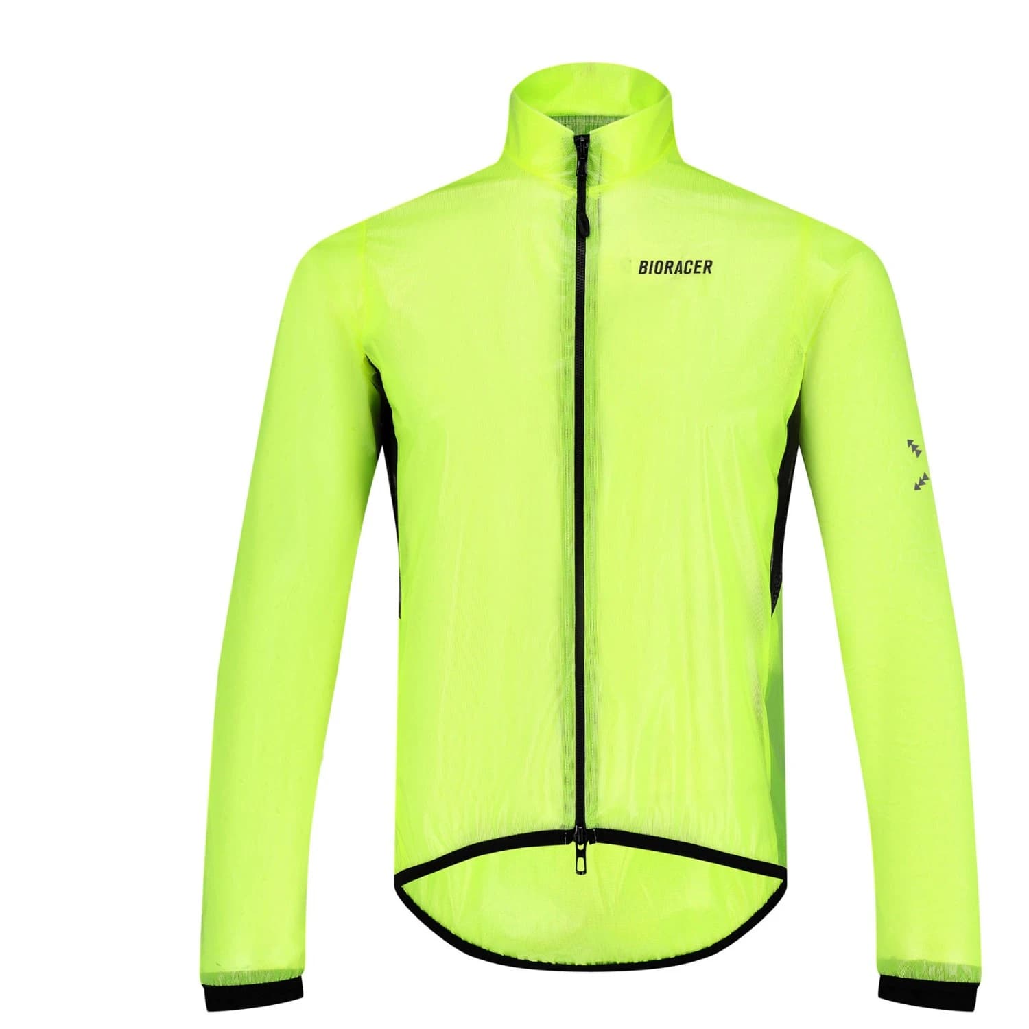Водоустойчиво яке за колоездене Bioracer Rainy Jacket Cycling jacket - Fluo Yellow