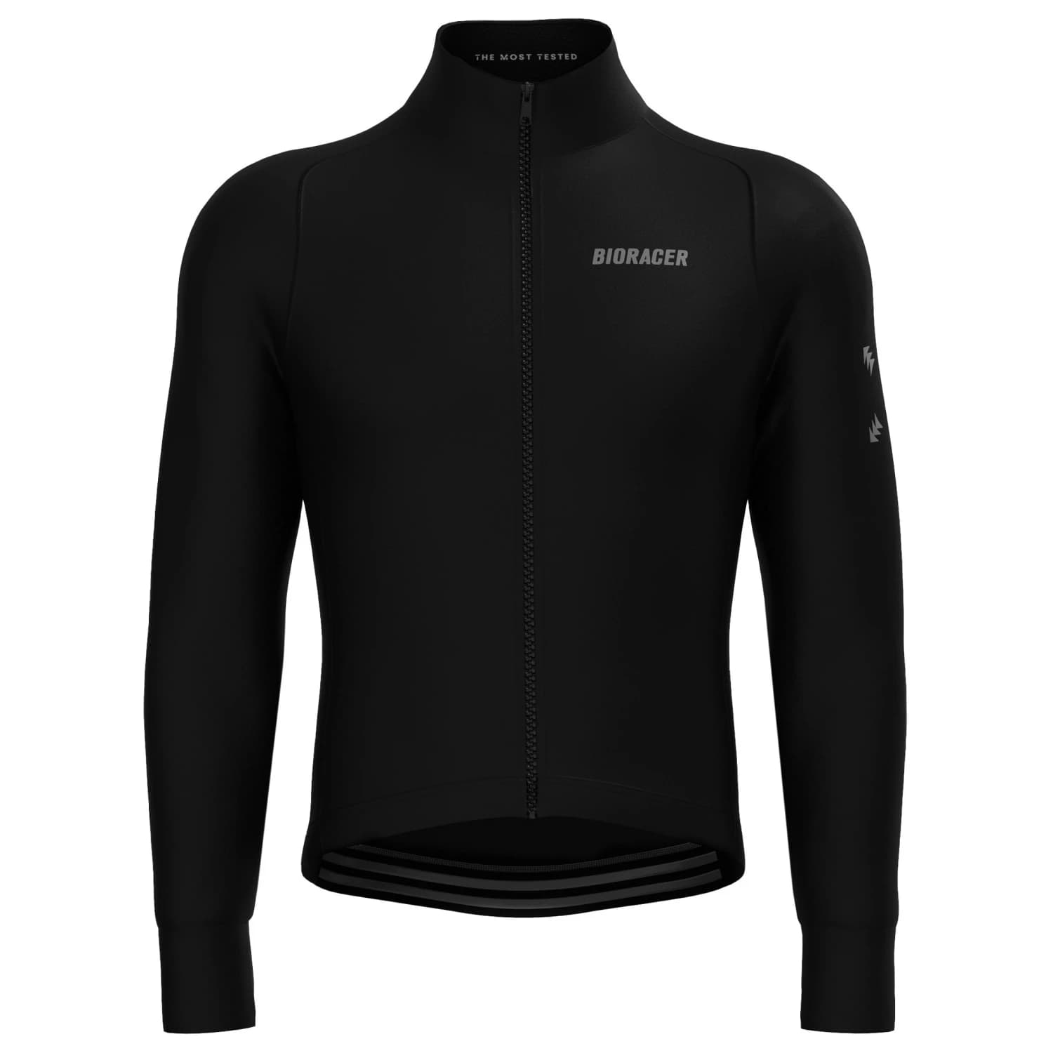 Мъжко термо яке за колоездене Bioracer Tempest Protect Pixel Jacket Cycling jacket - Black