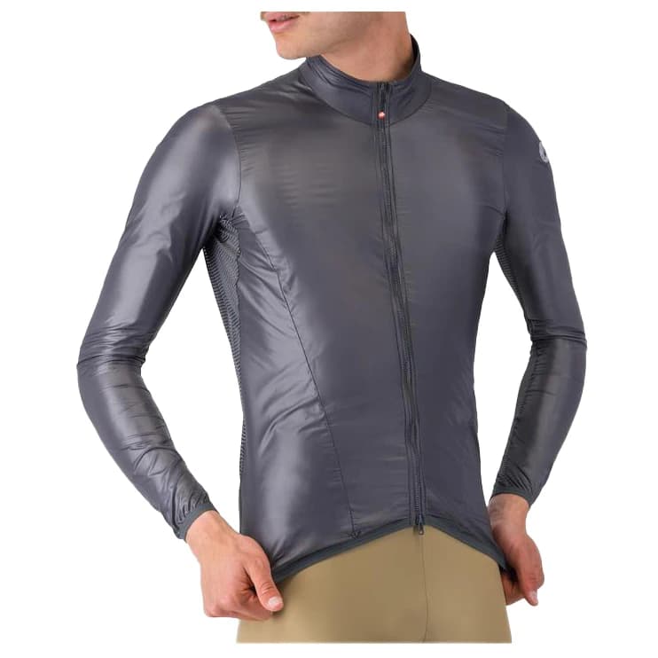 Мъжко ветрозащитно яке за колоездене Castelli Aria Shell 2 Jacket Cycling jacket - Dark Gray