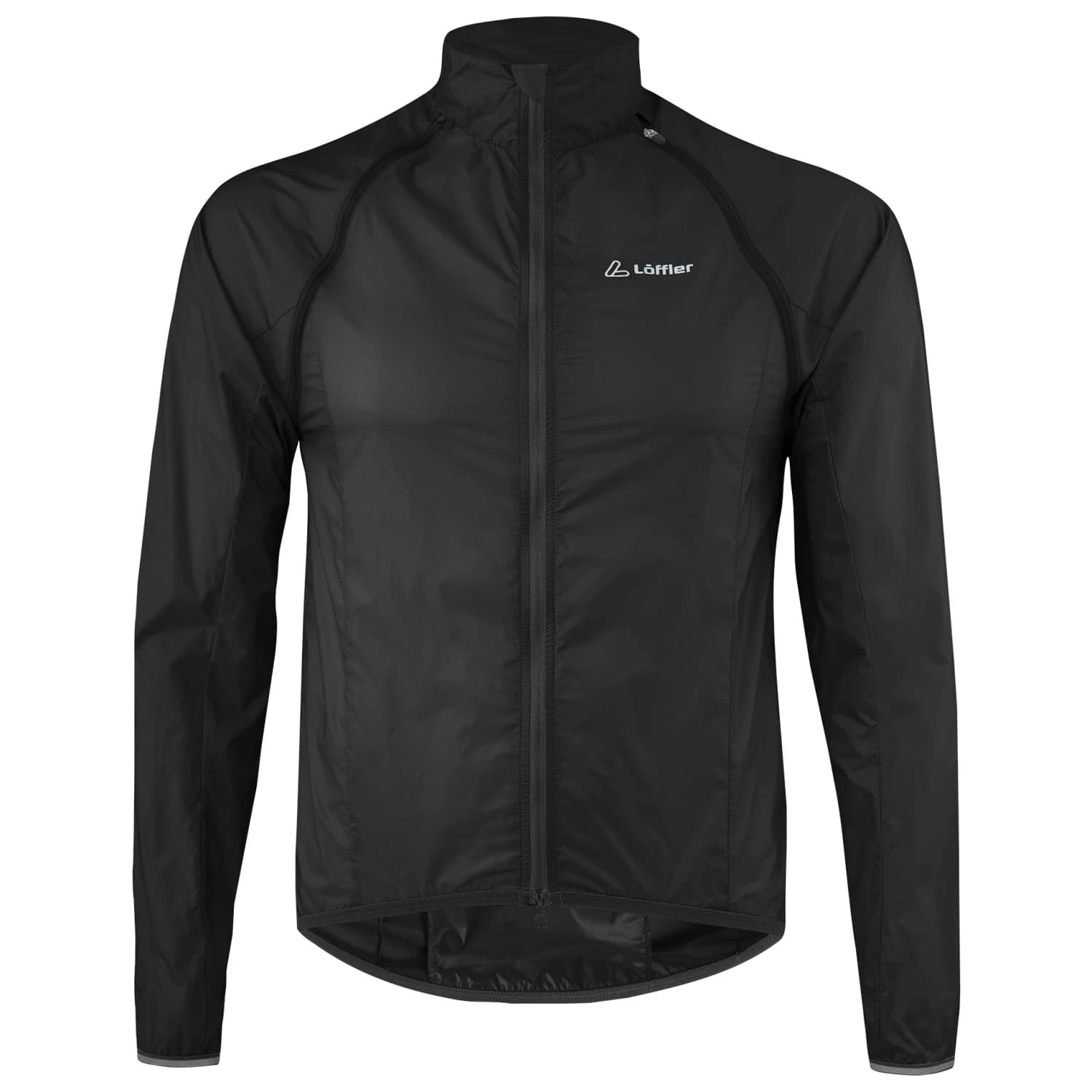 Мъжко ветрозащитно яке за колоездене Löffler Bike Zip-Off Jacket Windshell Cycling jacket - Black