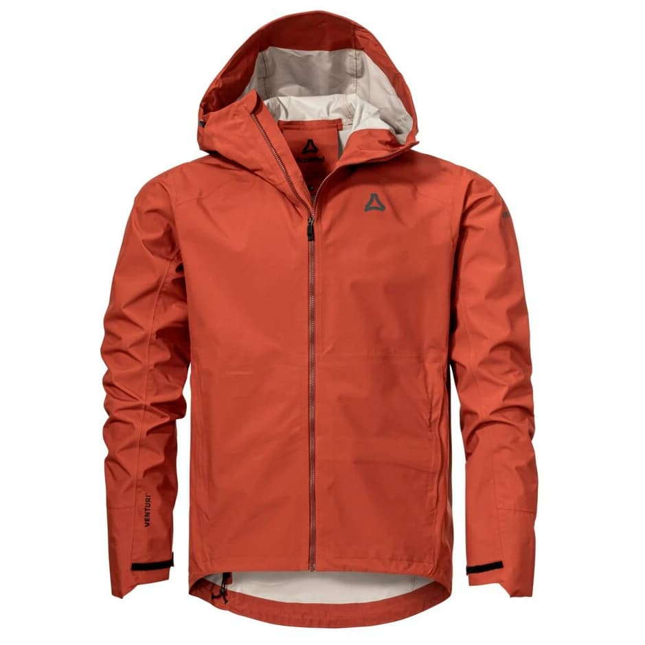 Мъжко водоустойчиво яке за колоездене Schöffel 2.5L Jacket Style Tajiva Cycling jacket - Dark Crabapple