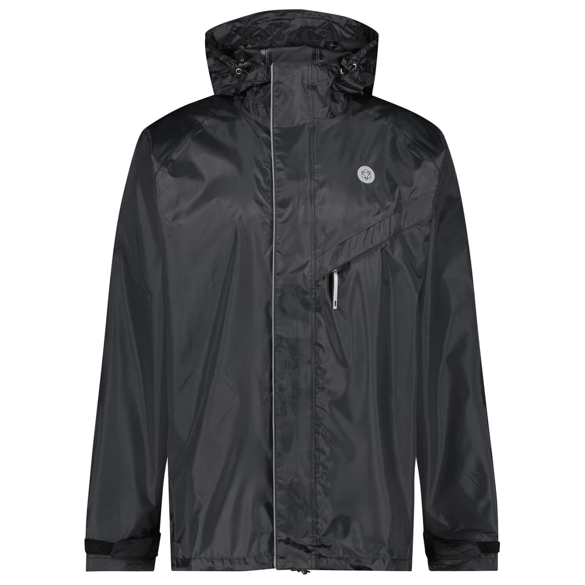 Водоустойчиво яке за колоездене AGU Passat Basic Rain Jacket Cycling jacket - Black