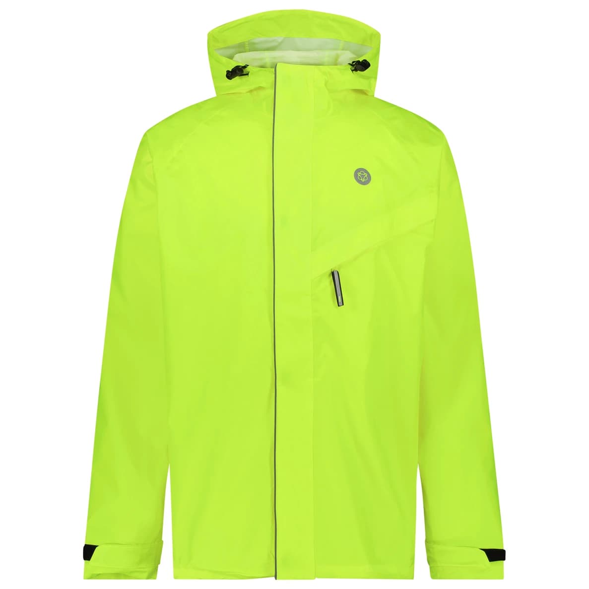 Водоустойчиво яке за колоездене AGU Passat Basic Rain Jacket Cycling jacket - Neon Yellow