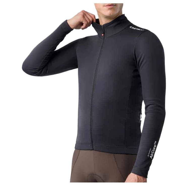 Мъжко ветрозащитно яке за колоездене Castelli Espresso 2 Jacket Cycling jacket - Black