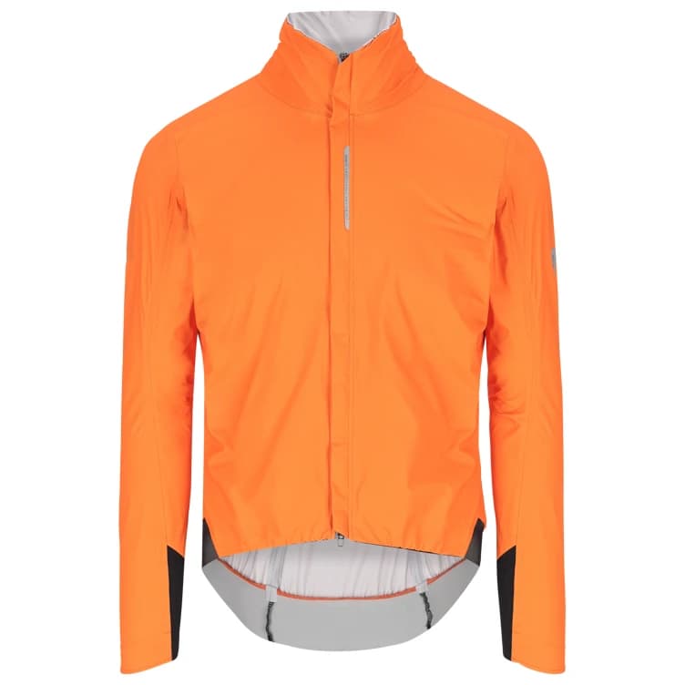 Водоустойчиво яке за колоездене Q36.5 Rain Shell Jacket Cycling jacket - Poppy Orange